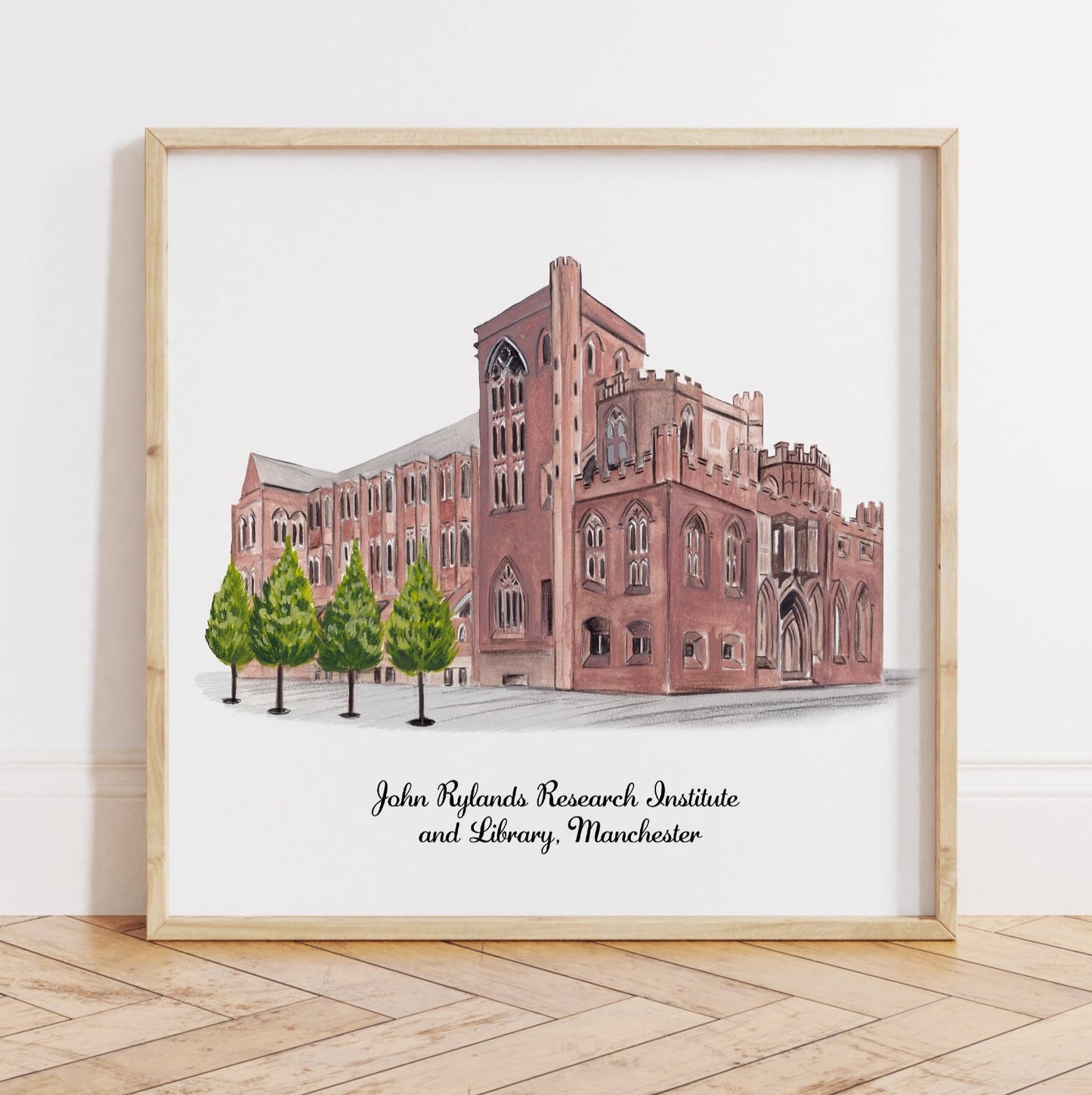 John Rylands Library, Manchester - Art Print