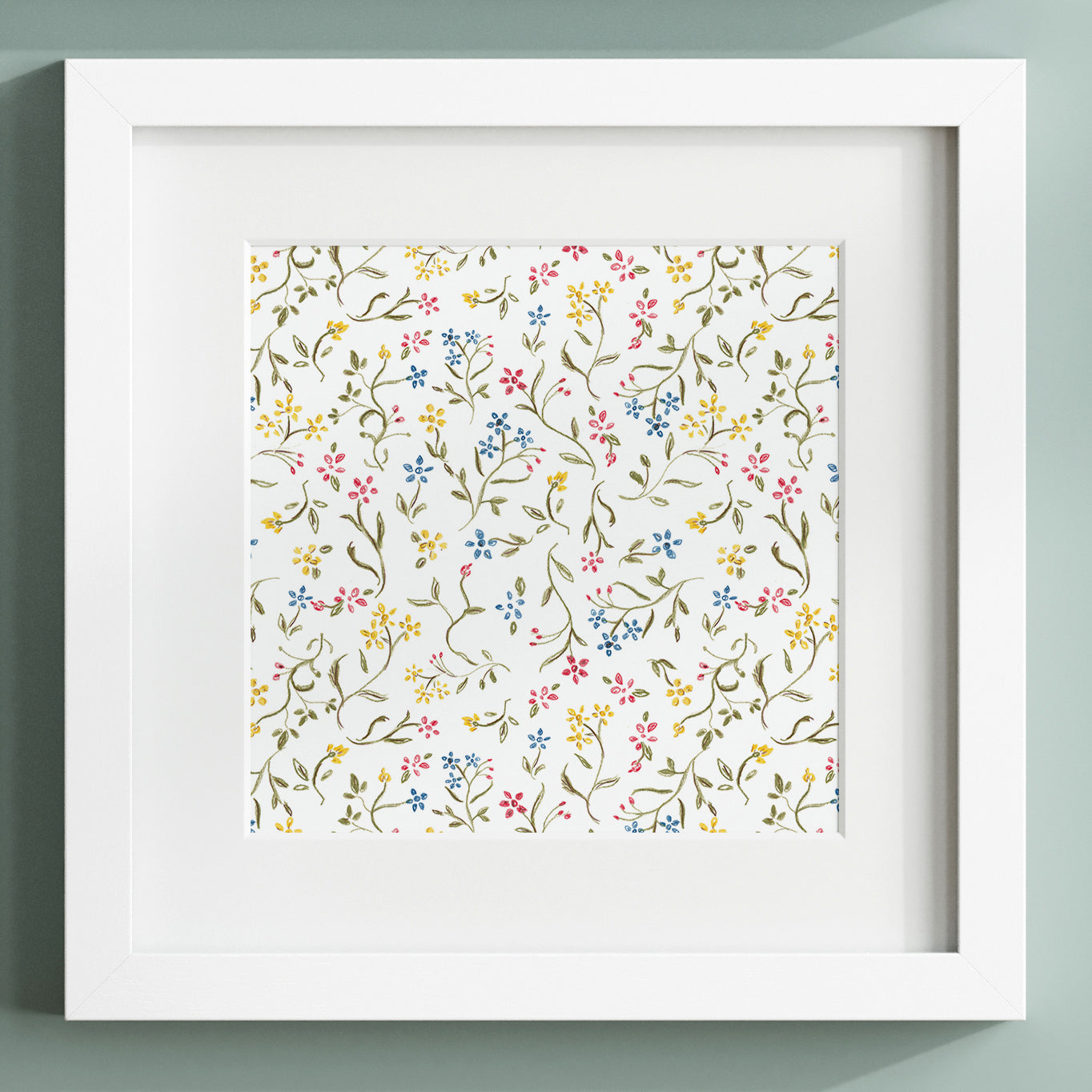 Ditsy Blooms Greeting Card