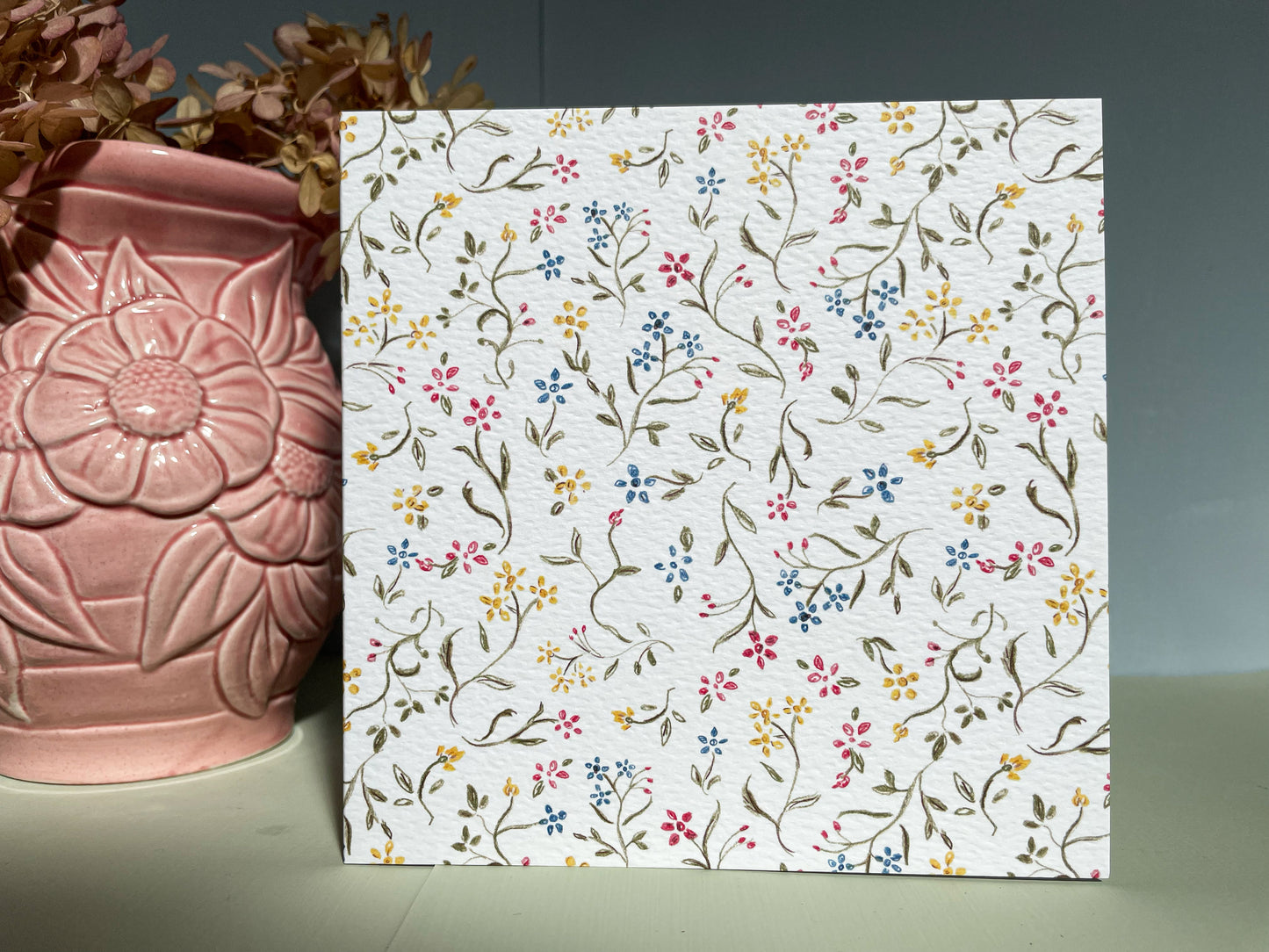 Ditsy Blooms Greeting Card