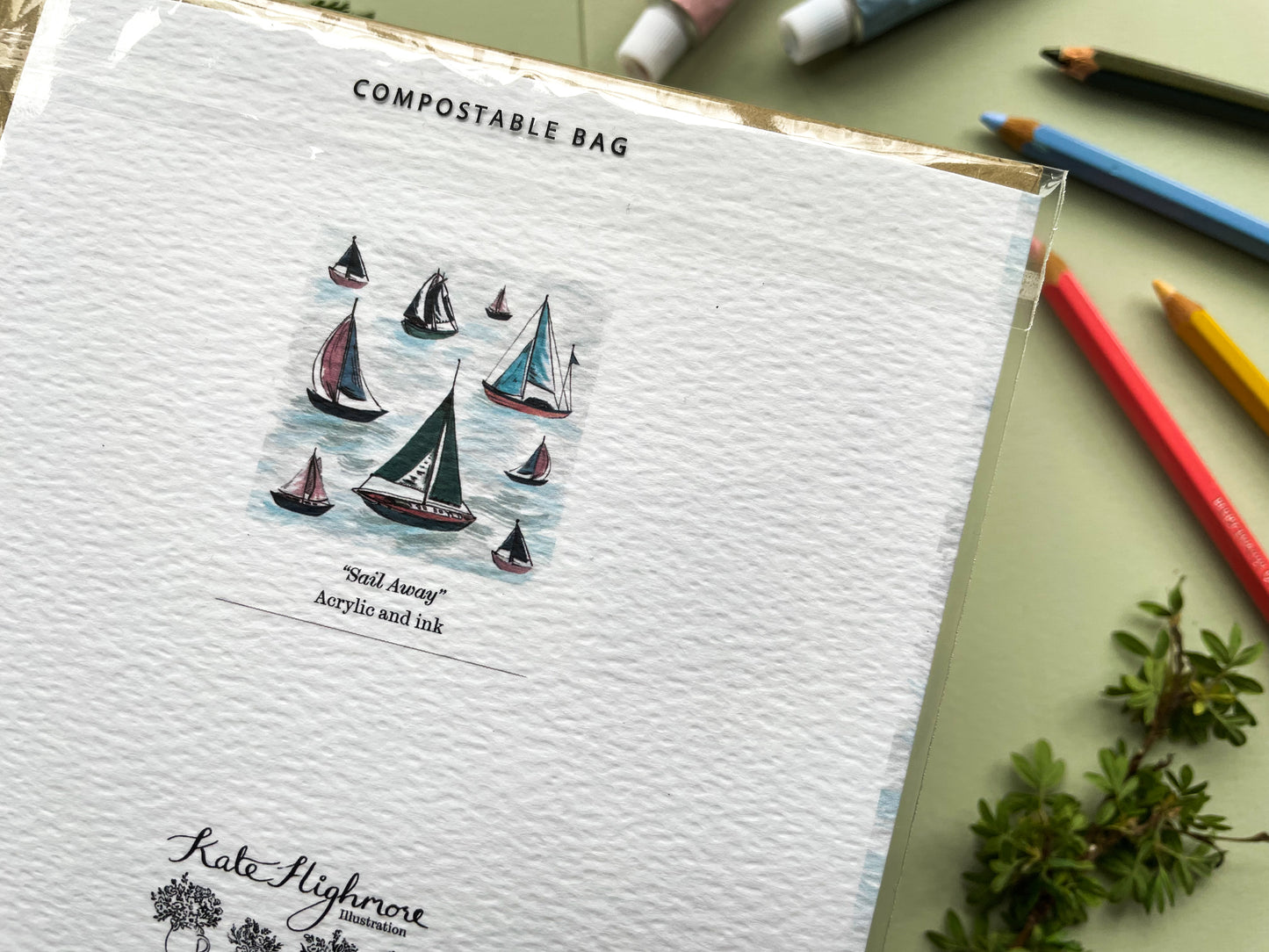 Sail Away Greeting Card