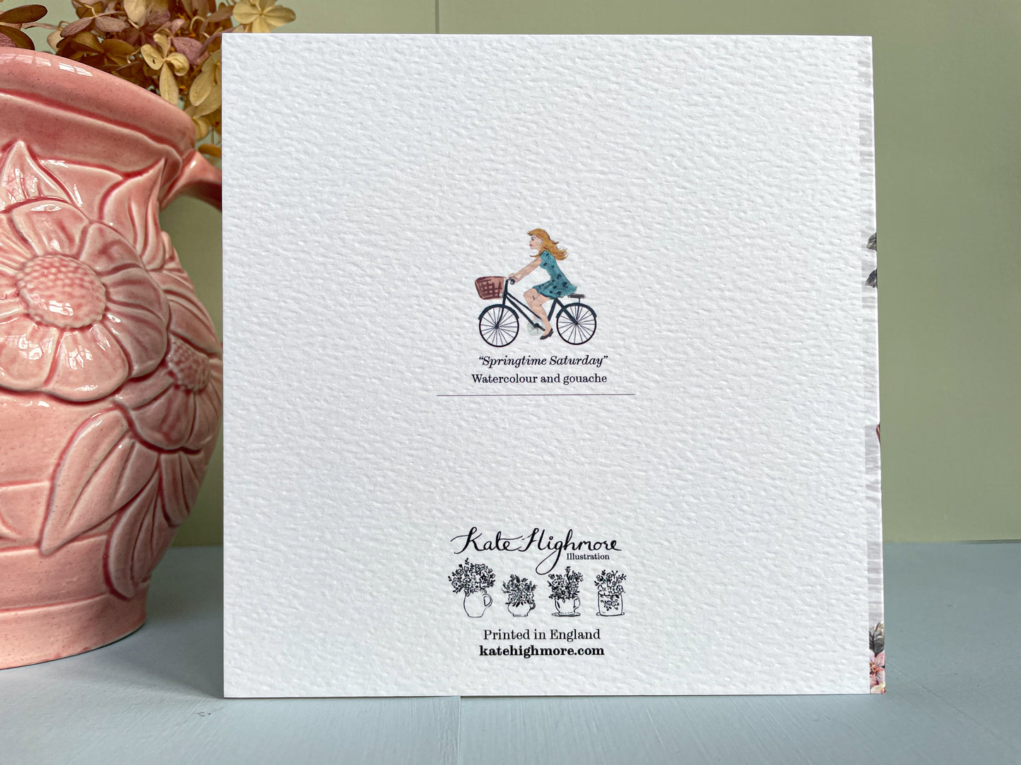 Springtime Saturday Greeting Card