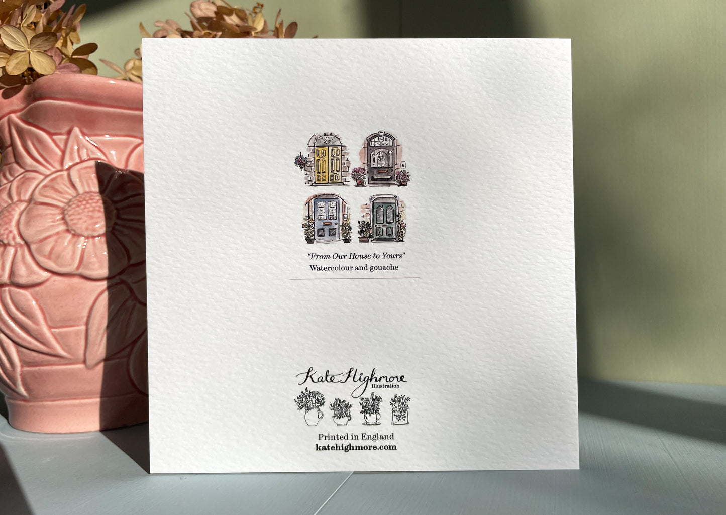 Dinky Doors Greeting Card