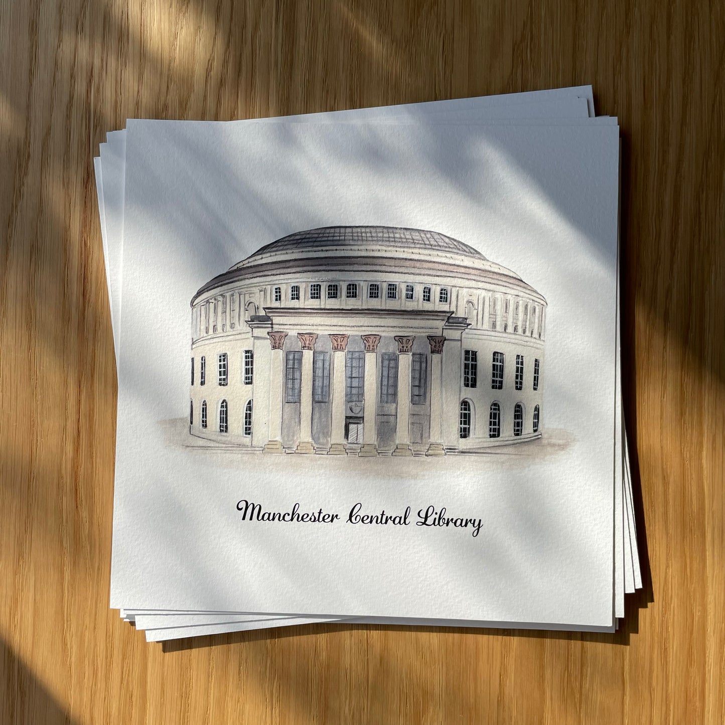 Manchester Central Library - Art Print