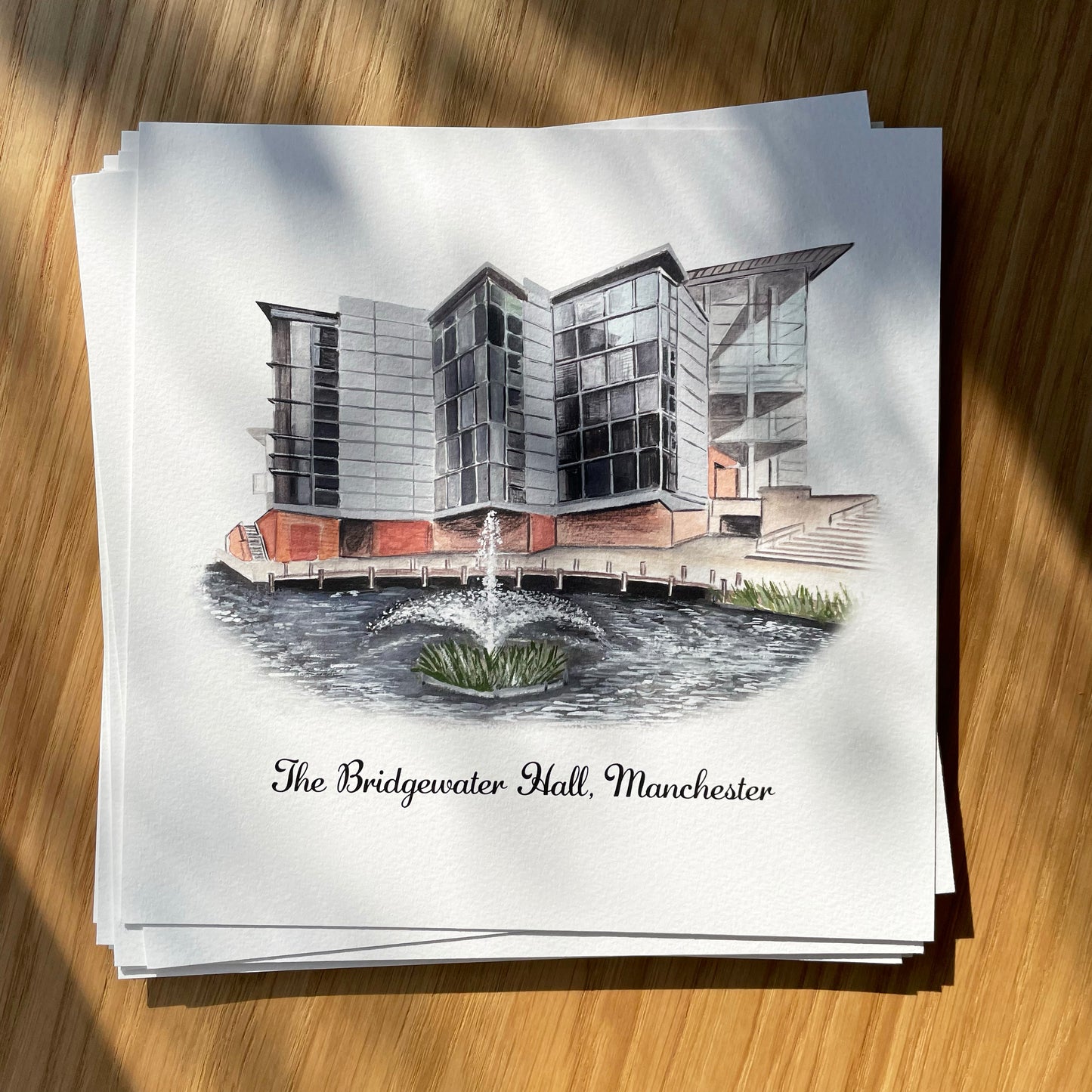 The Bridgewater Hall, Manchester - Art Print