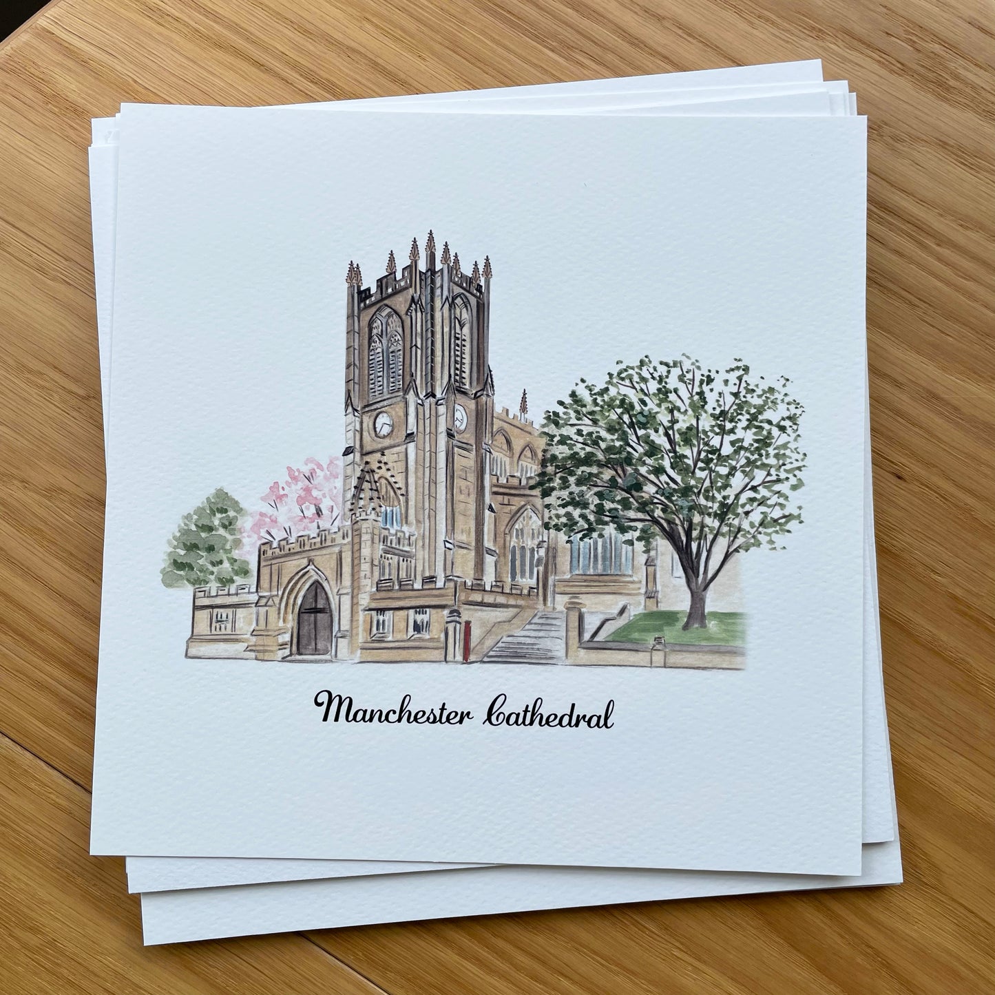 Manchester Cathedral - Art Print