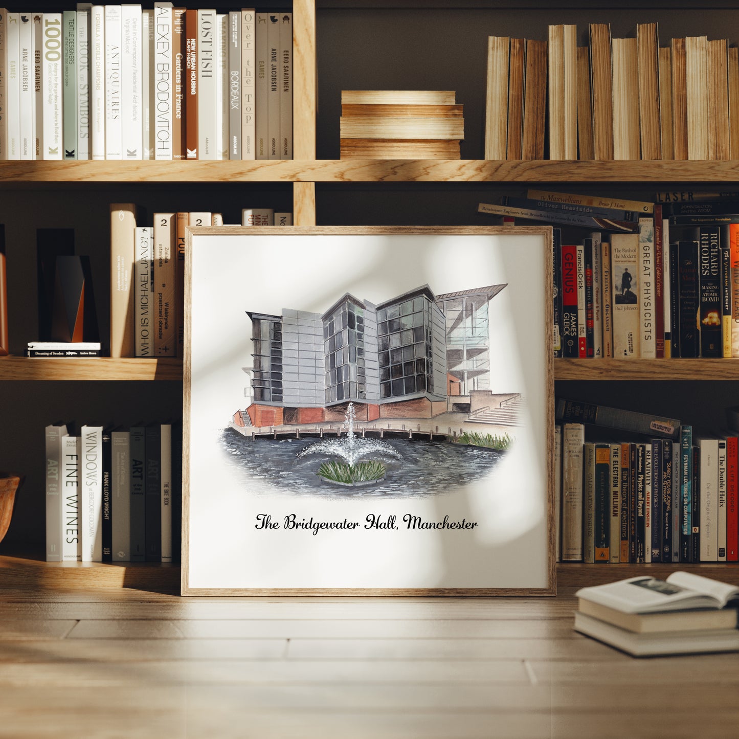 The Bridgewater Hall, Manchester - Art Print