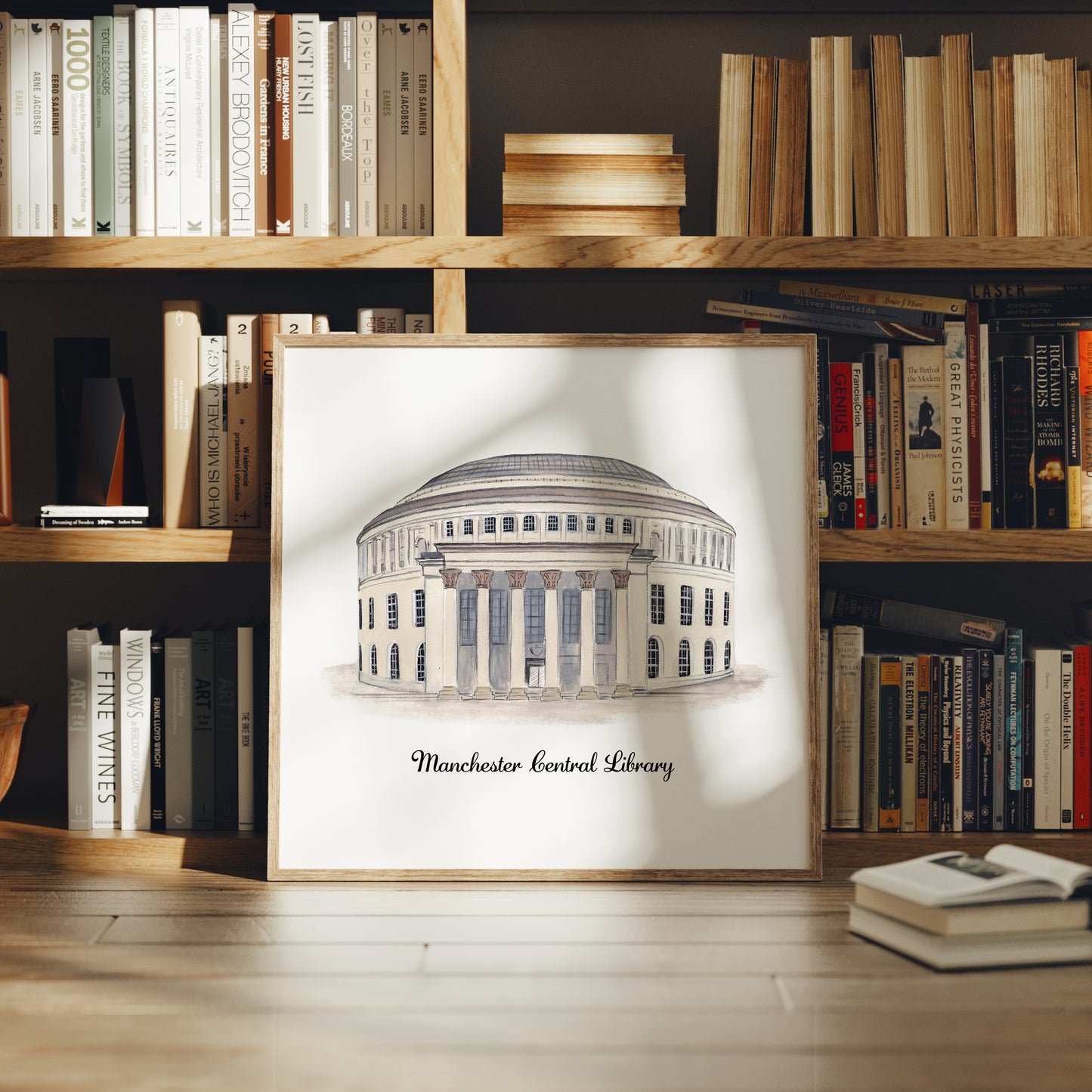 Manchester Central Library - Art Print