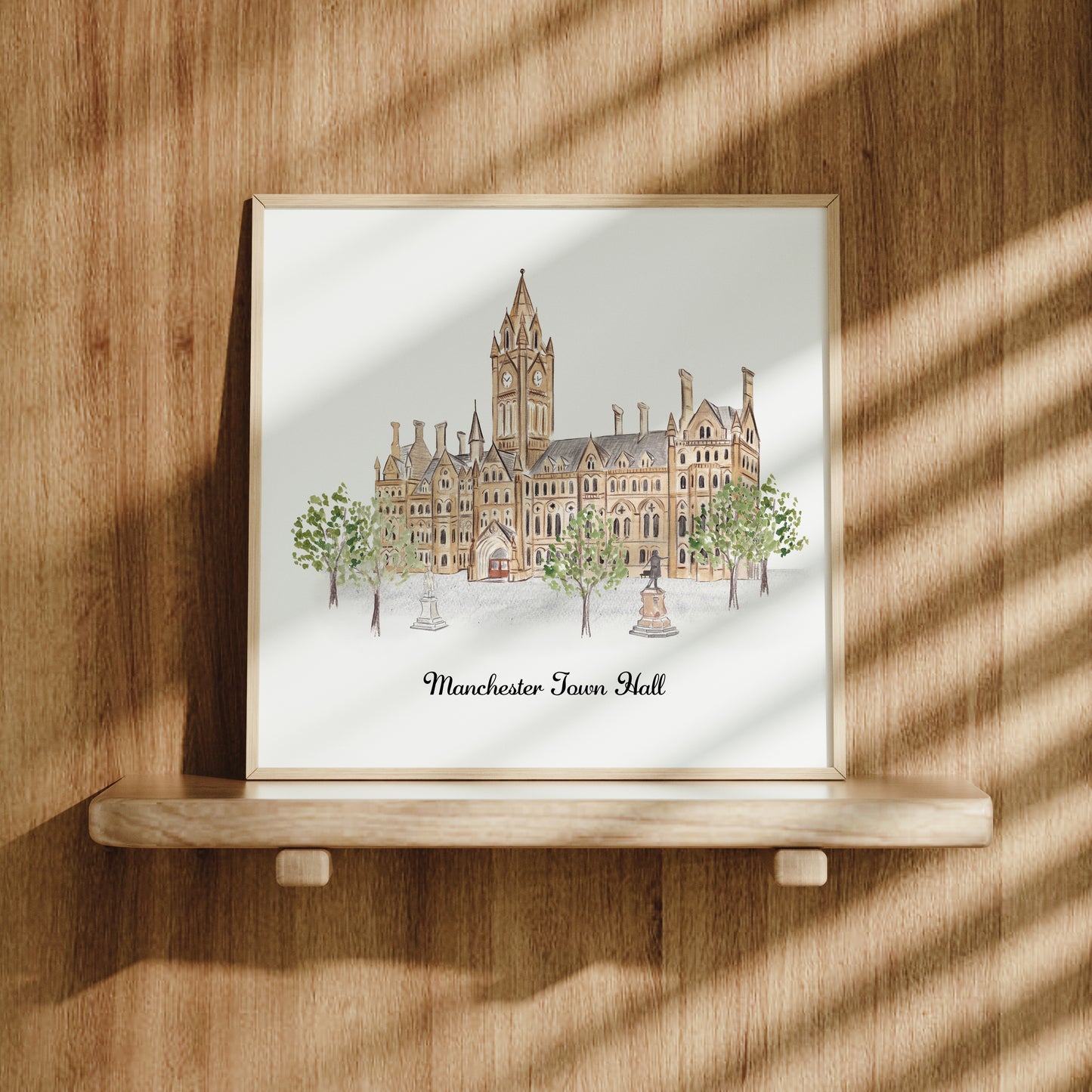 Manchester Town Hall - Art Print