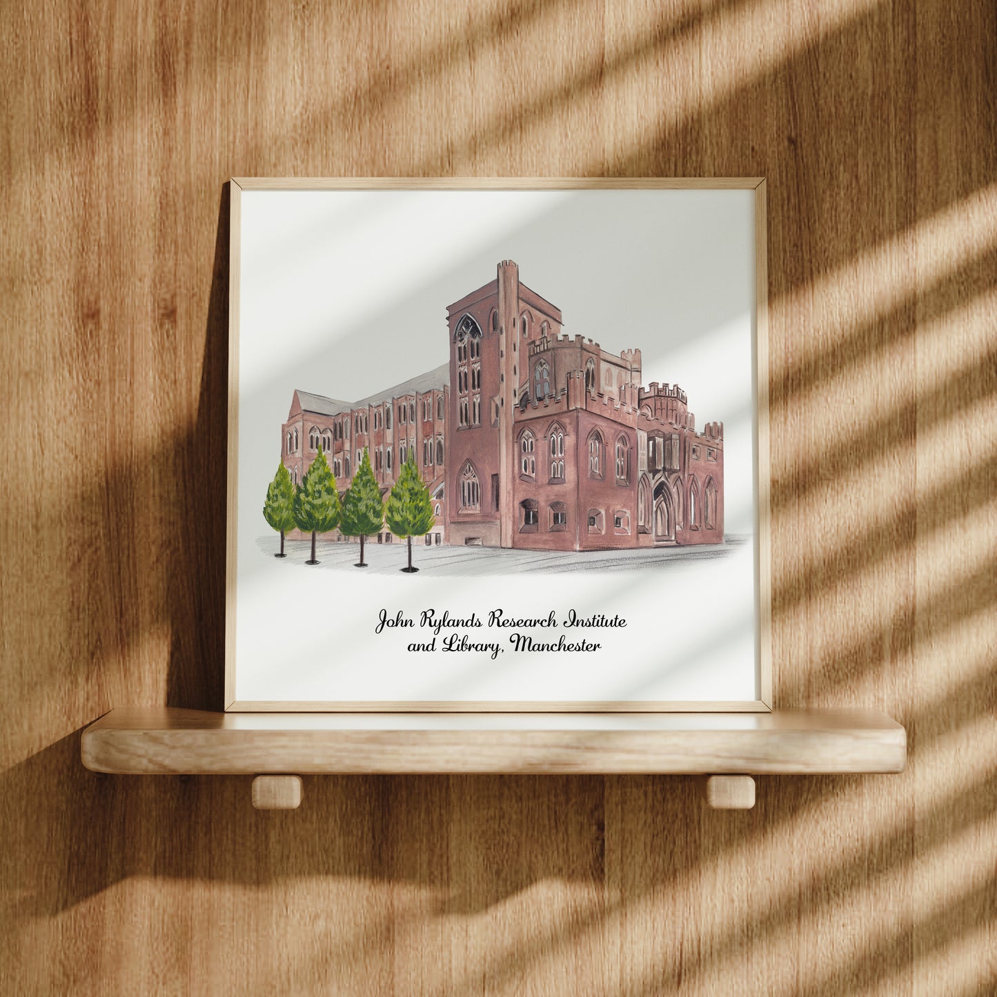 John Rylands Library, Manchester - Art Print