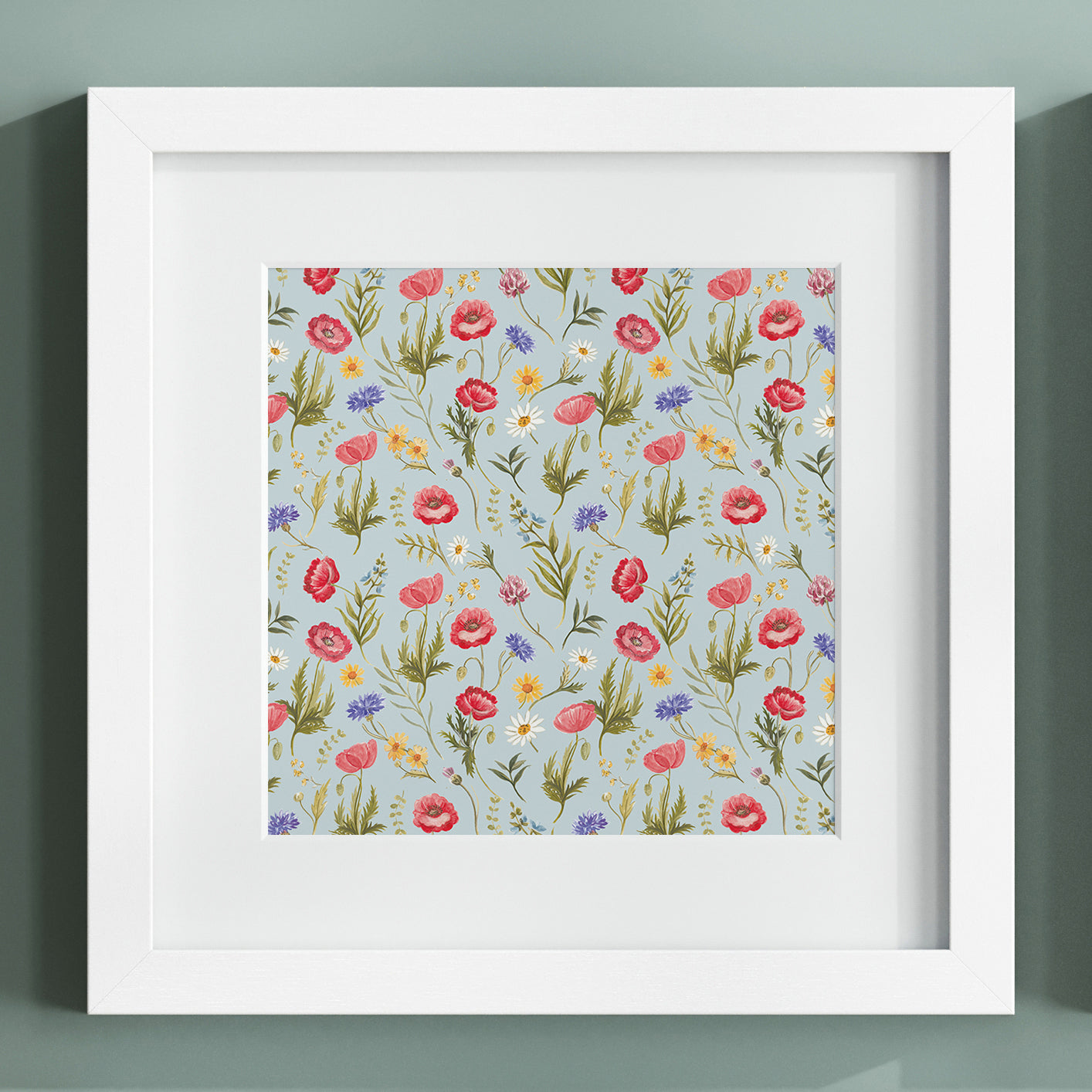 Wildflower Meadow Greeting Card