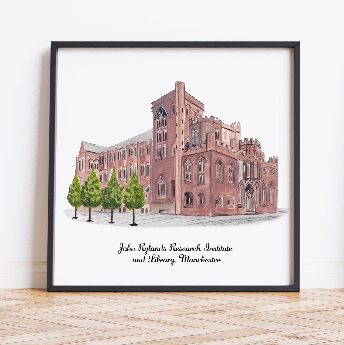 John Rylands Library, Manchester - Art Print