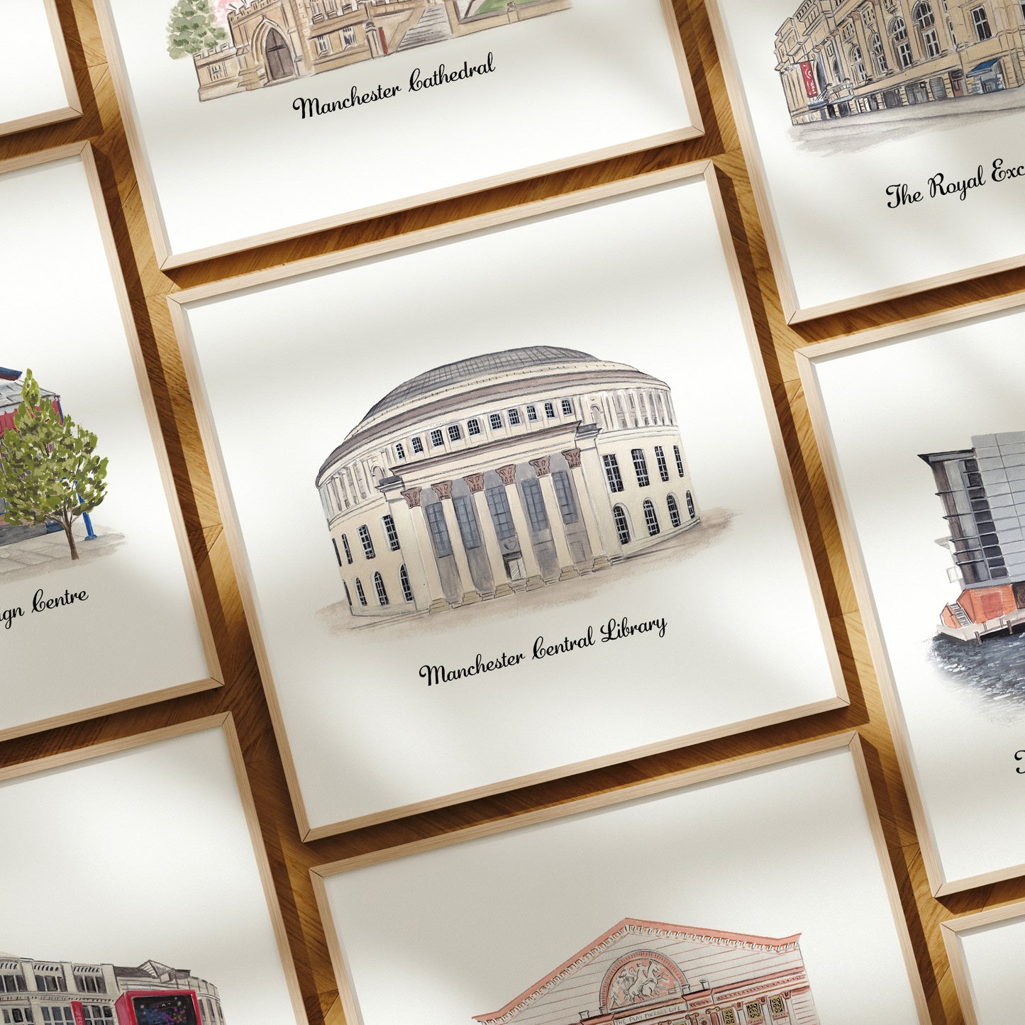 Manchester Central Library - Art Print
