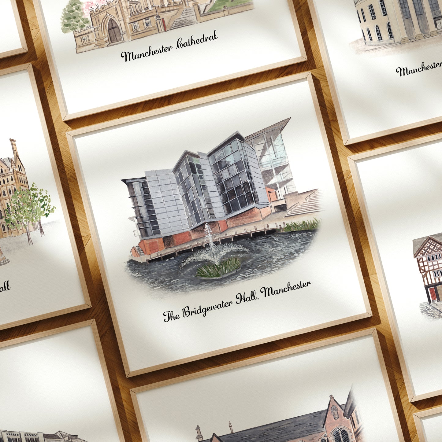 The Bridgewater Hall, Manchester - Art Print