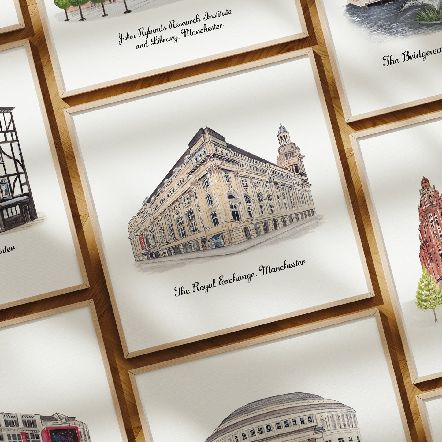 The Royal Exchange, Manchester - Art Print