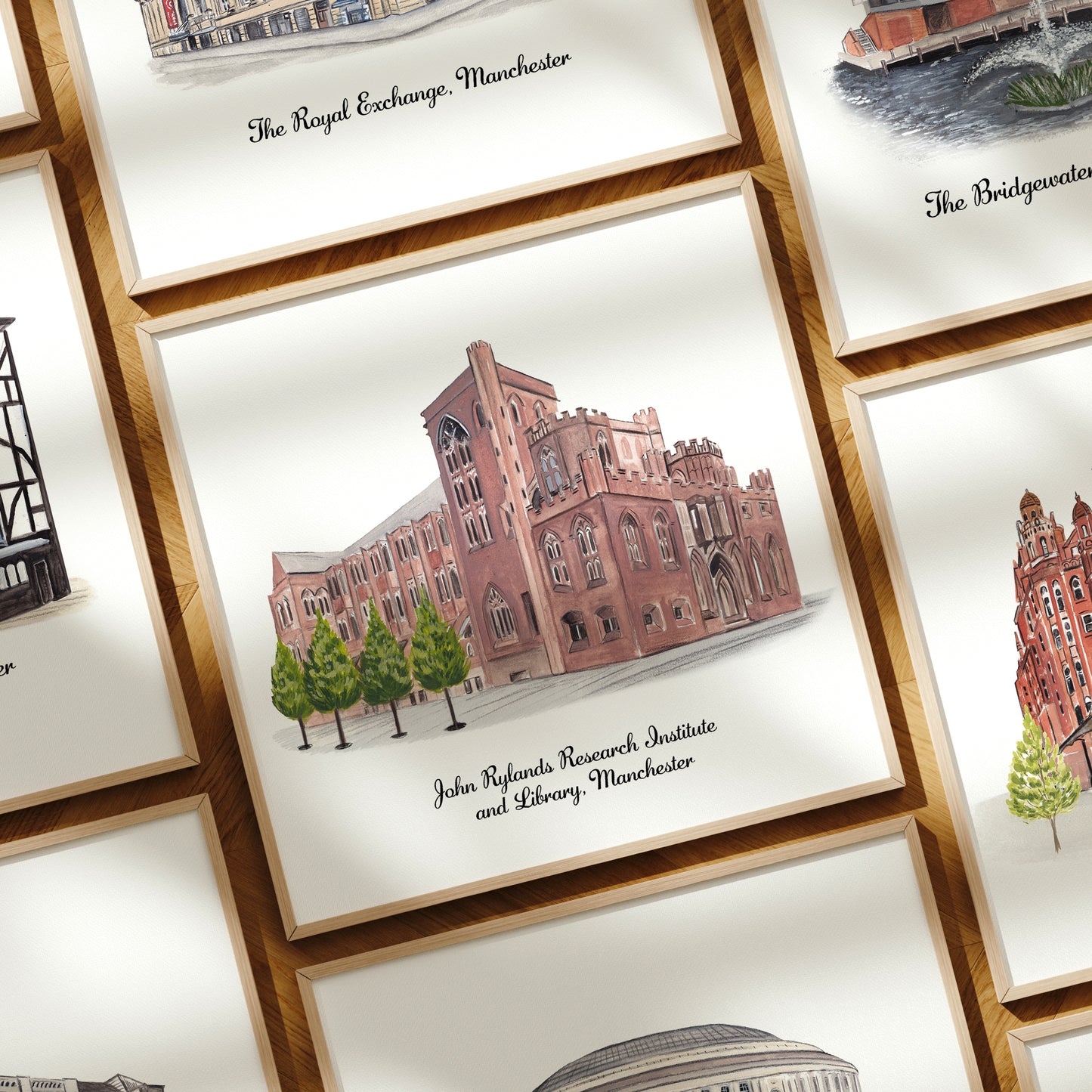 John Rylands Library, Manchester - Art Print