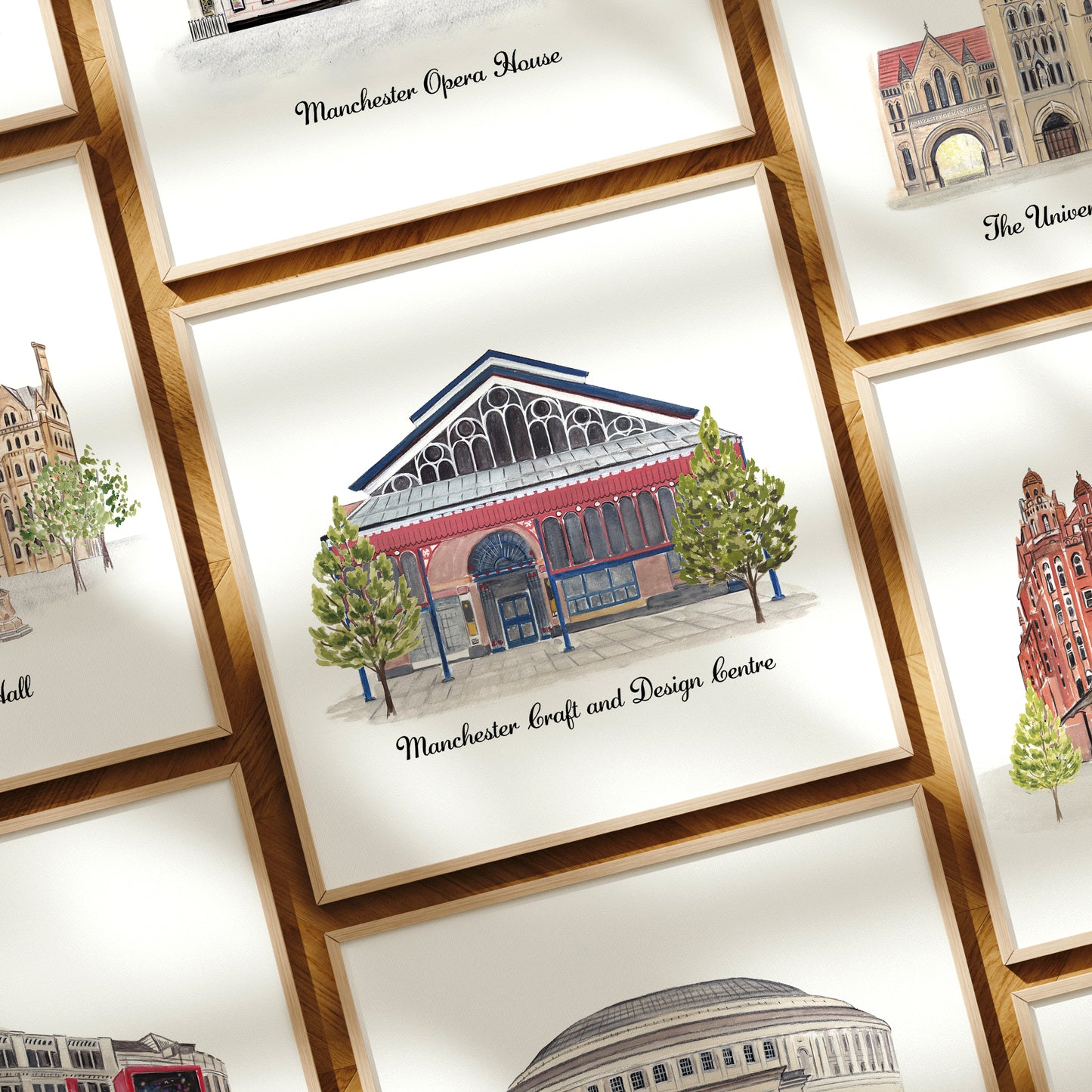 Manchester Craft and Design Centre - Art Print