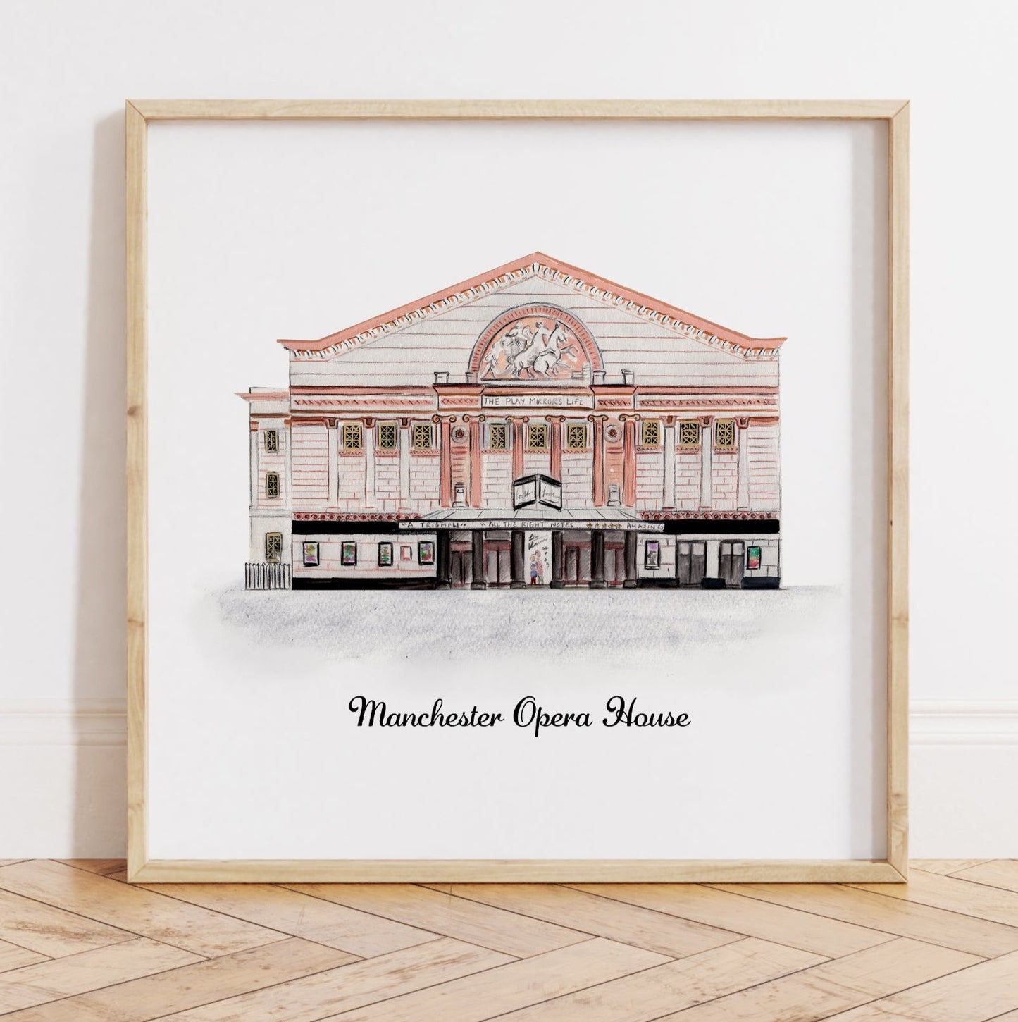 Manchester Opera House - Art Print