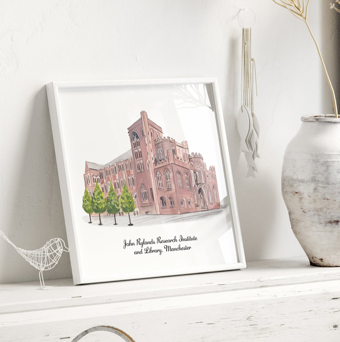 John Rylands Library, Manchester - Art Print