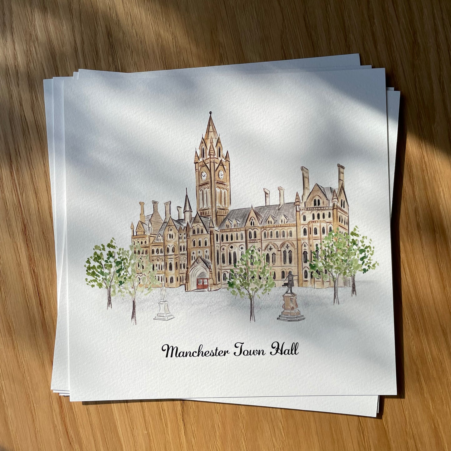 Manchester Town Hall - Art Print