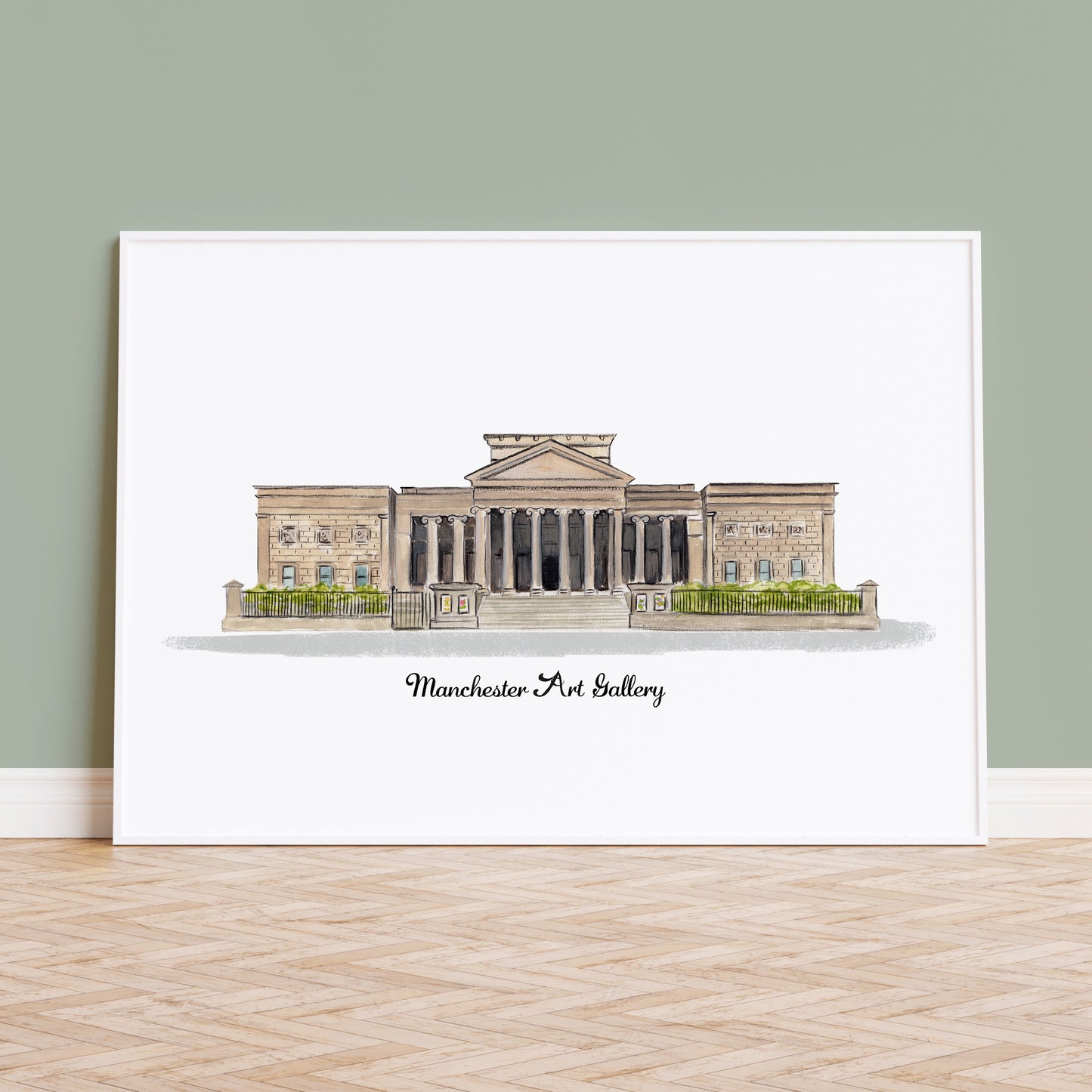 Manchester Art Gallery - Art Print