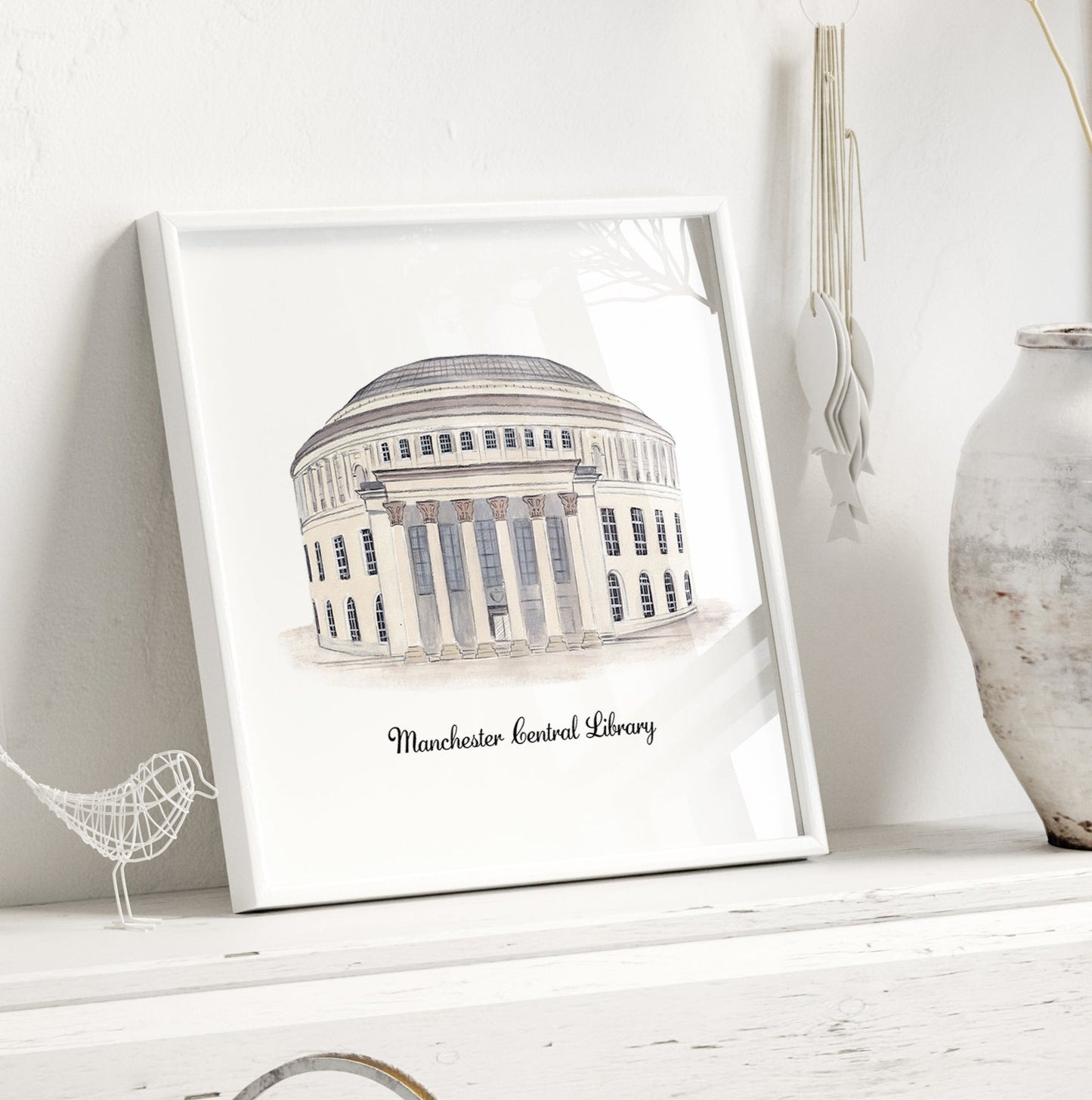 Manchester Central Library - Art Print