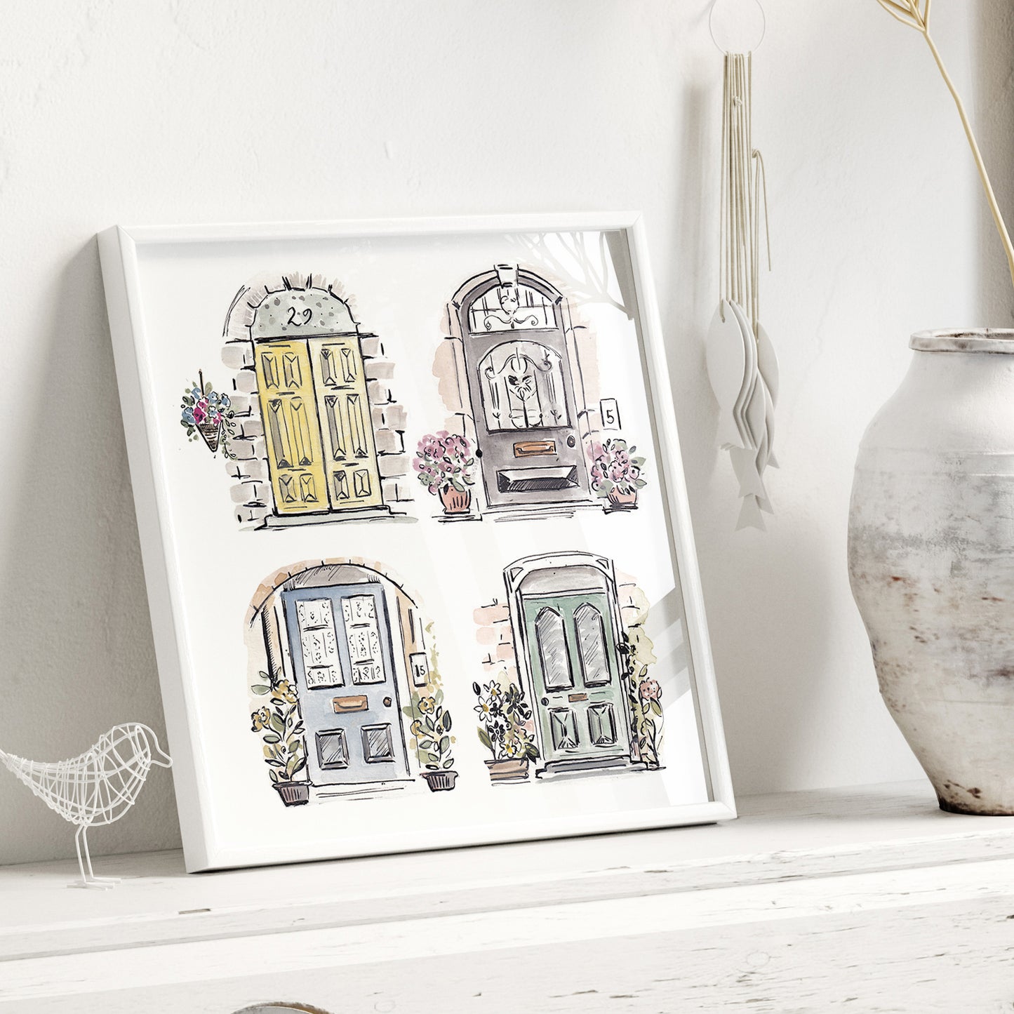 Dinky Doors - Art Print