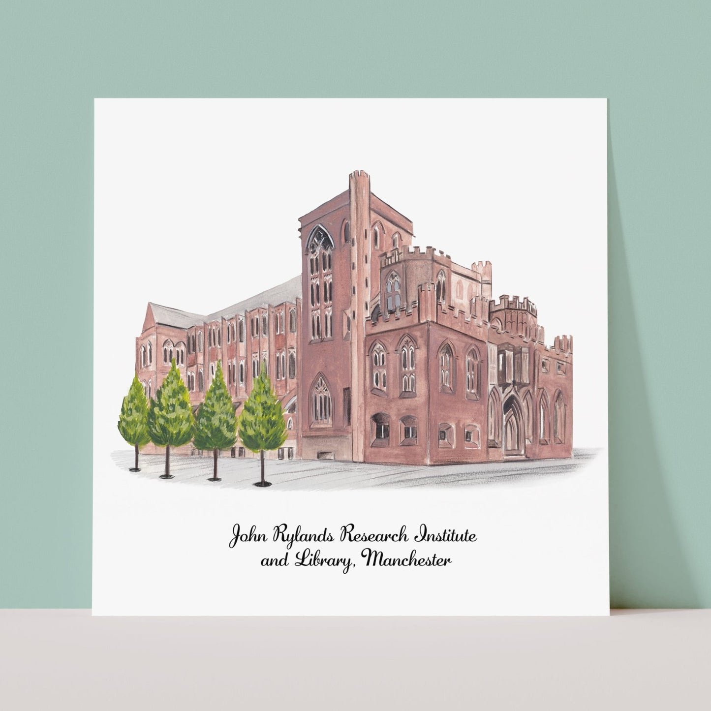 John Rylands Library, Manchester - Art Print