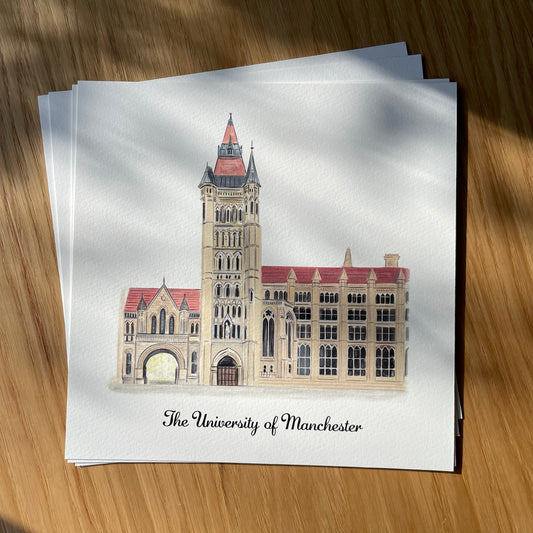 The University of Manchester - Art Print