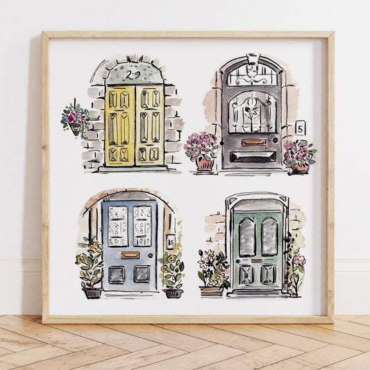 Dinky Doors - Art Print