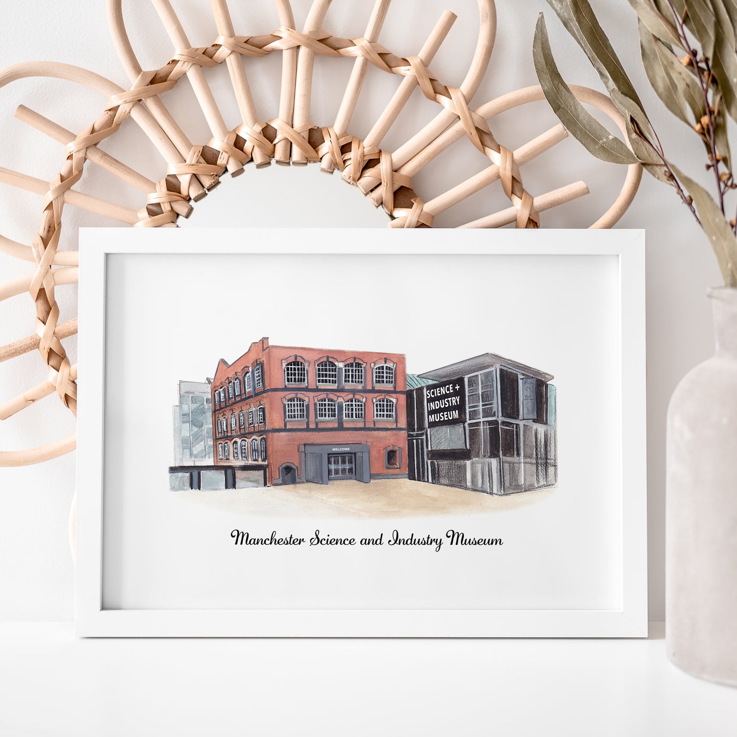 Manchester Science and Industry Museum - Art Print