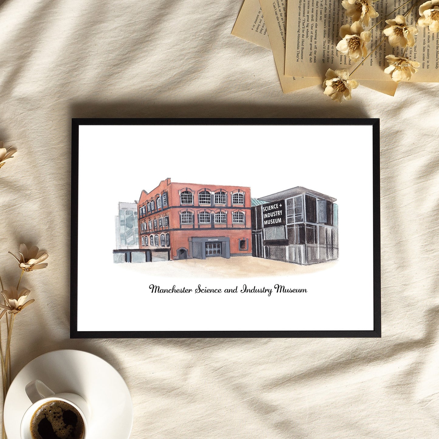 Manchester Science and Industry Museum - Art Print