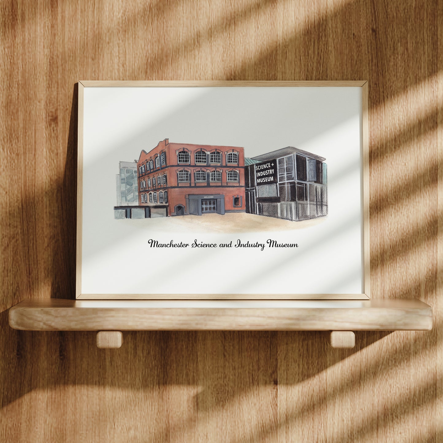 Manchester Science and Industry Museum - Art Print