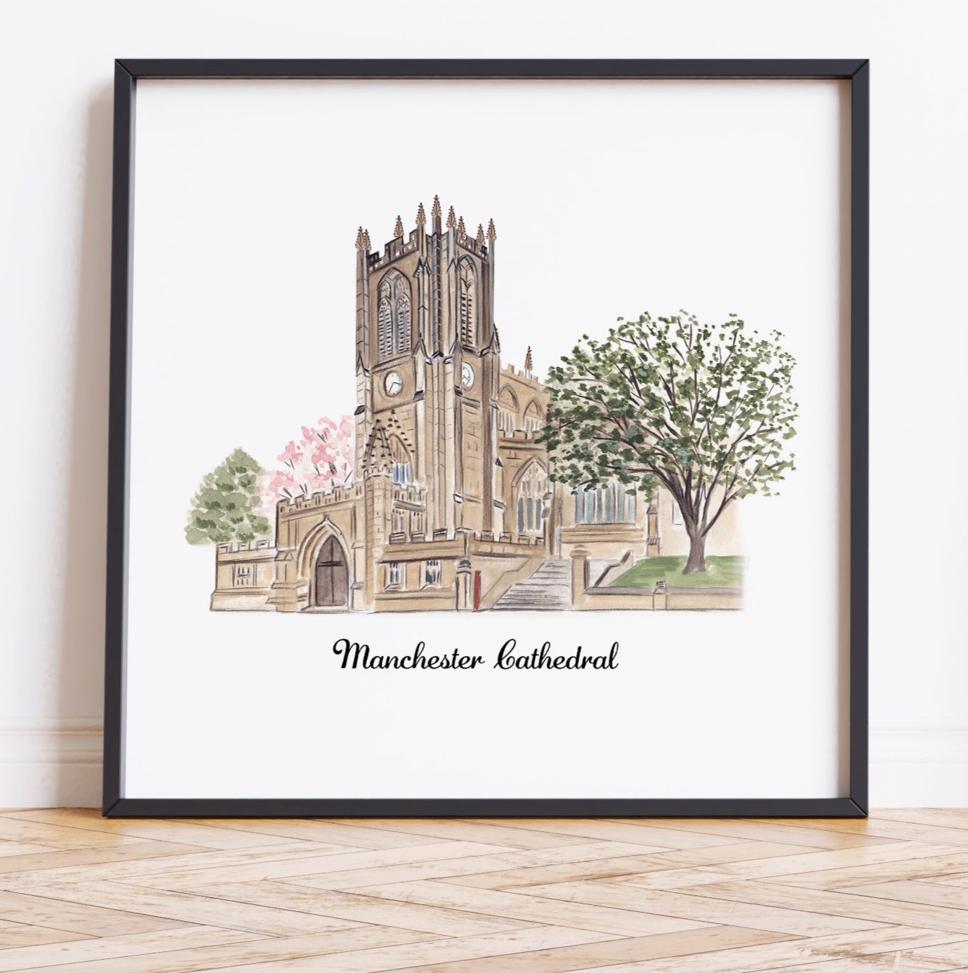 Manchester Cathedral - Art Print