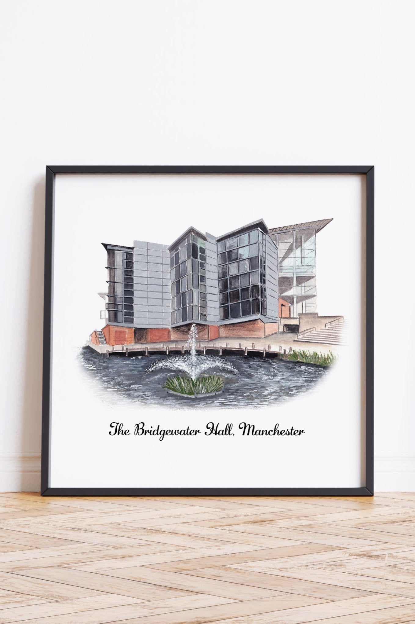 The Bridgewater Hall, Manchester - Art Print