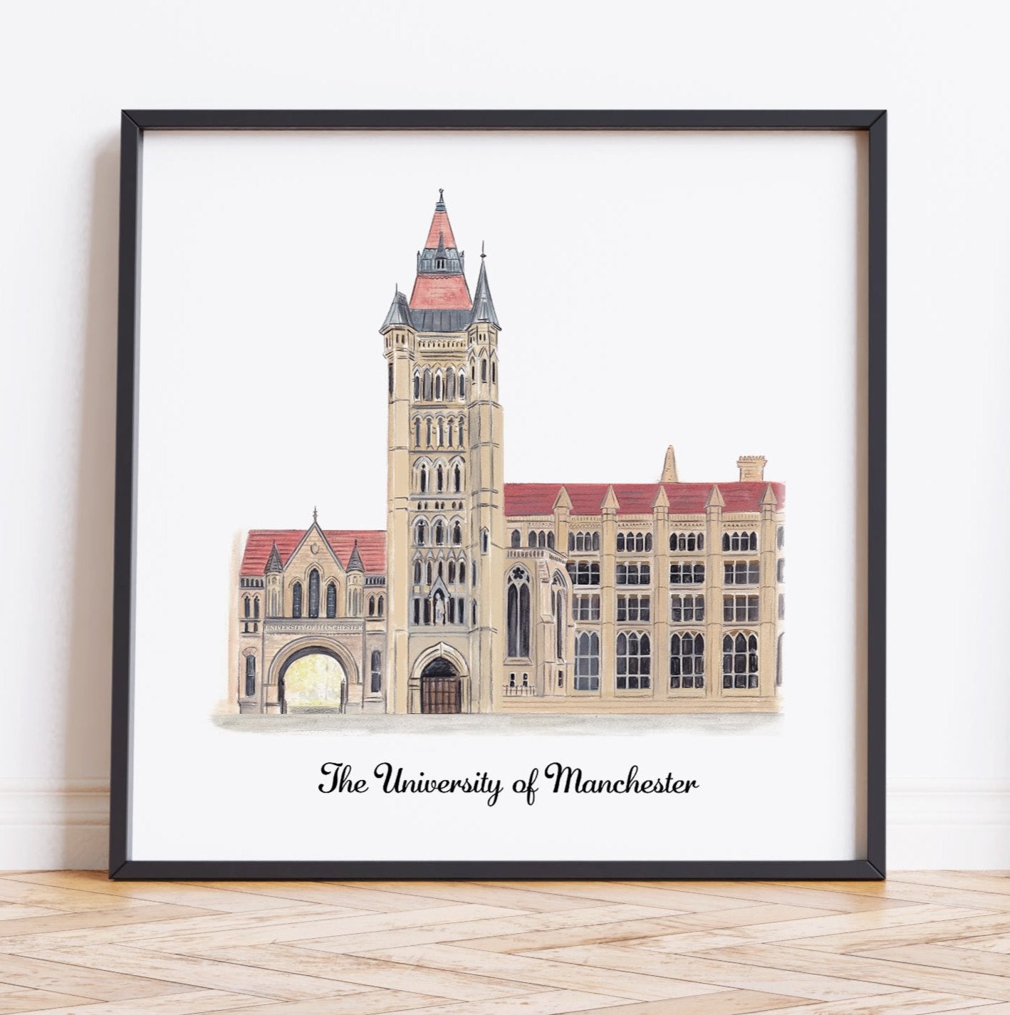 The University of Manchester - Art Print