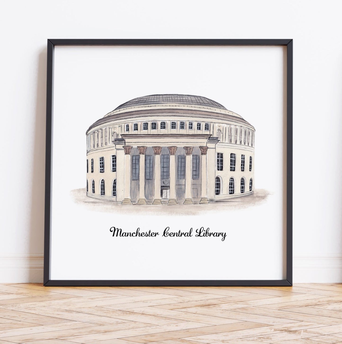 Manchester Central Library - Art Print