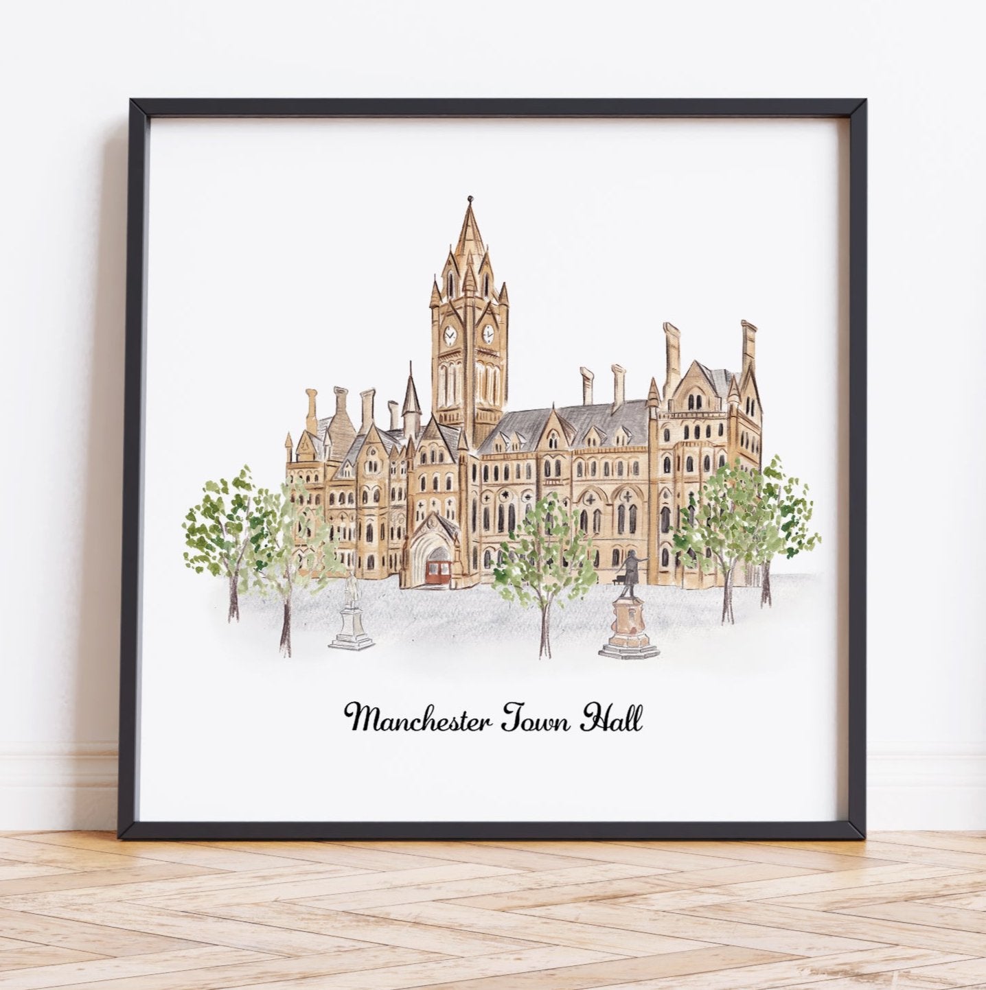 Manchester Town Hall - Art Print