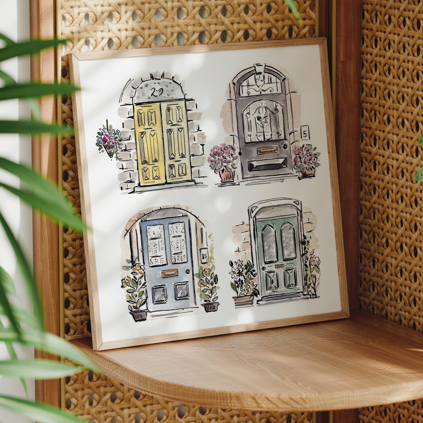 Dinky Doors - Art Print