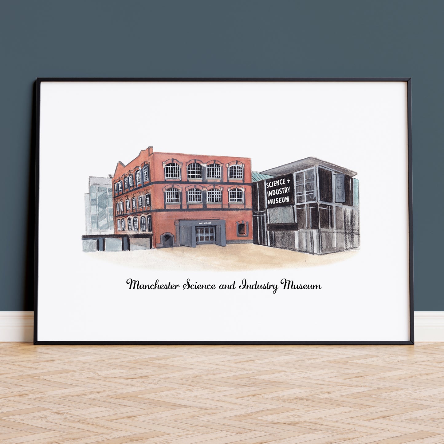 Manchester Science and Industry Museum - Art Print