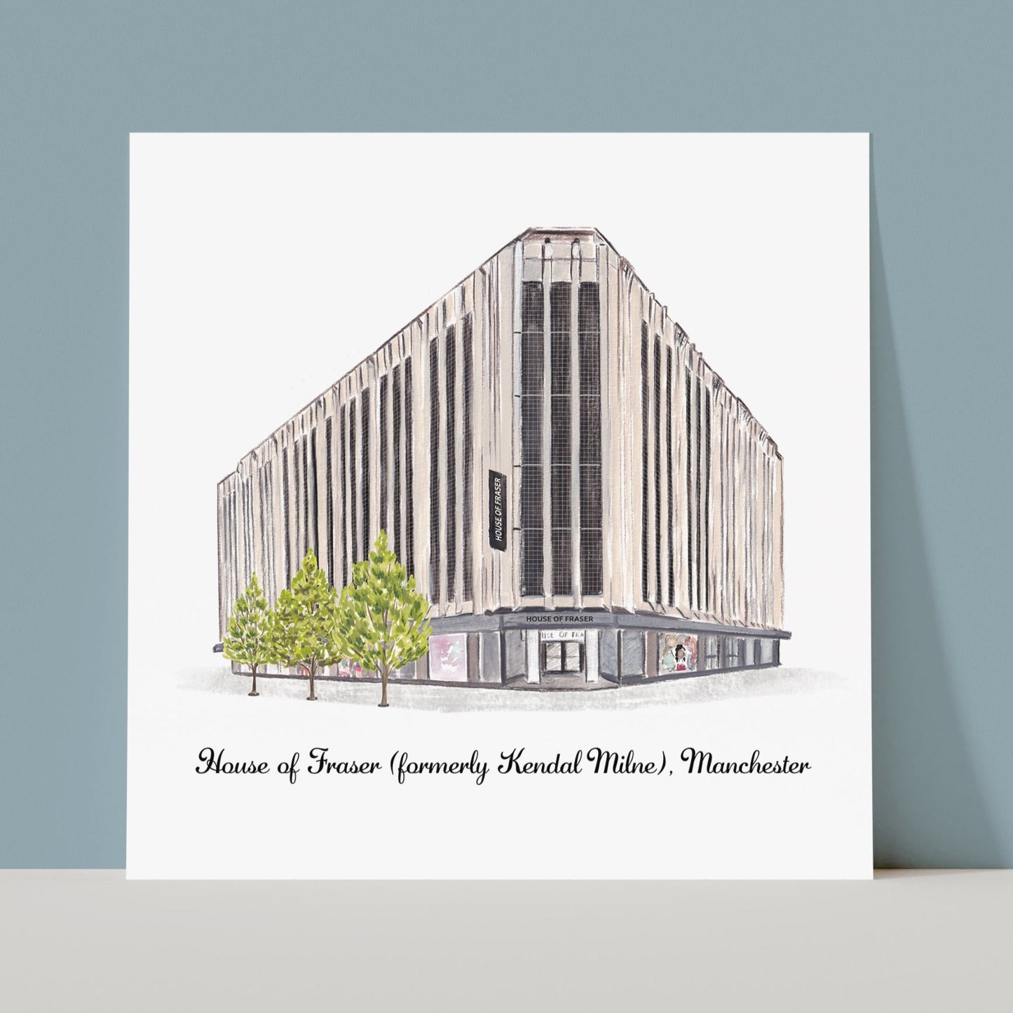 House of Fraser/Kendals, Manchester - Art Print