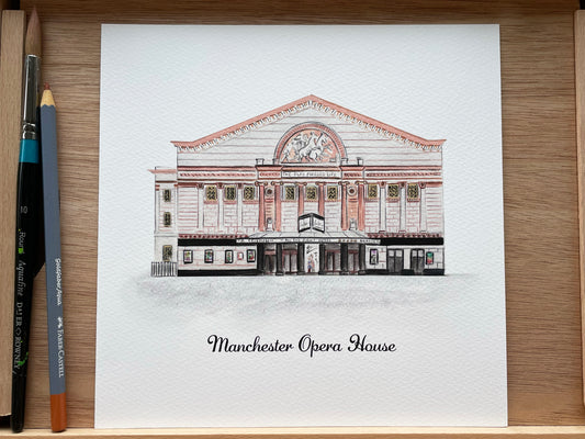 Manchester Opera House - Art Print