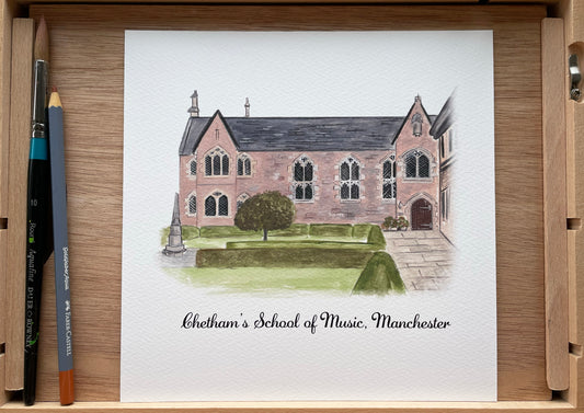 Chetham’s School of Music, Manchester - Art Print