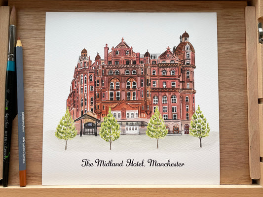 The Midland Hotel, Manchester - Art Print