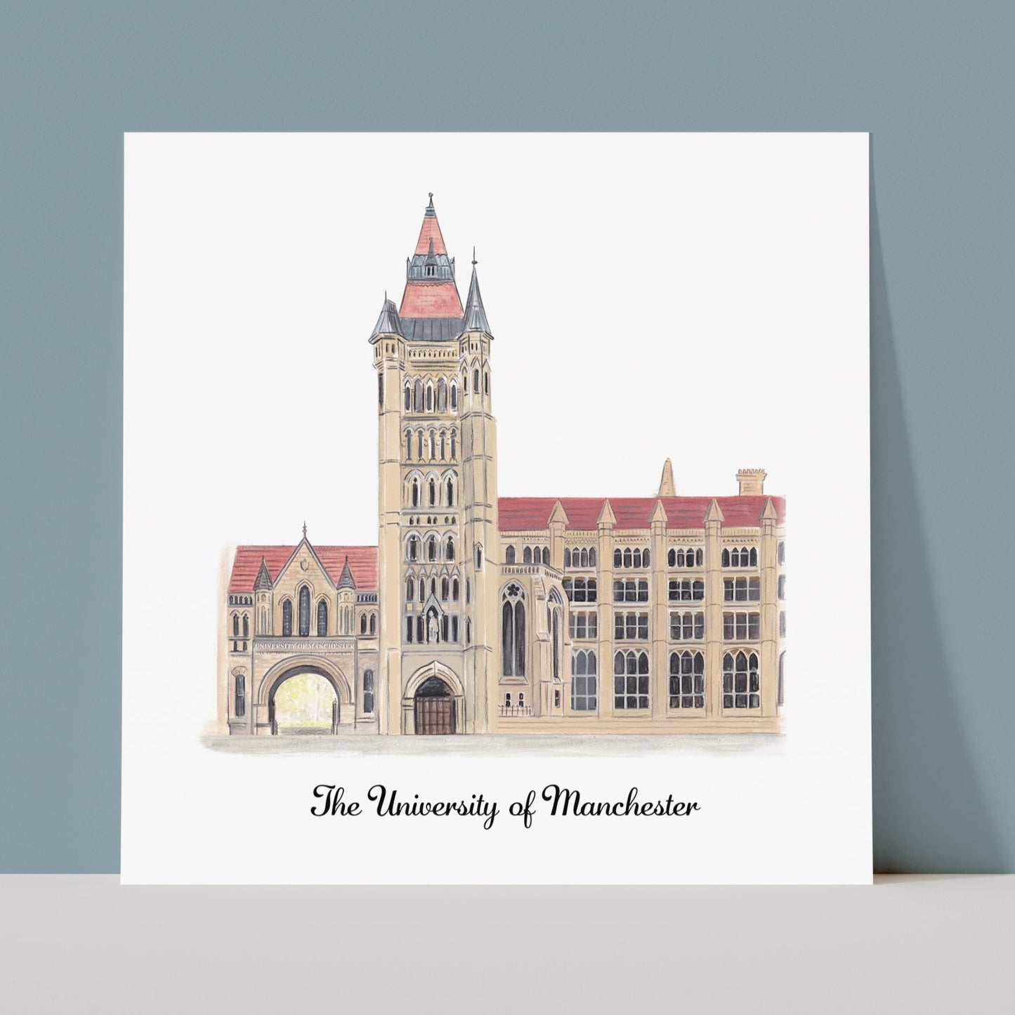 The University of Manchester - Art Print