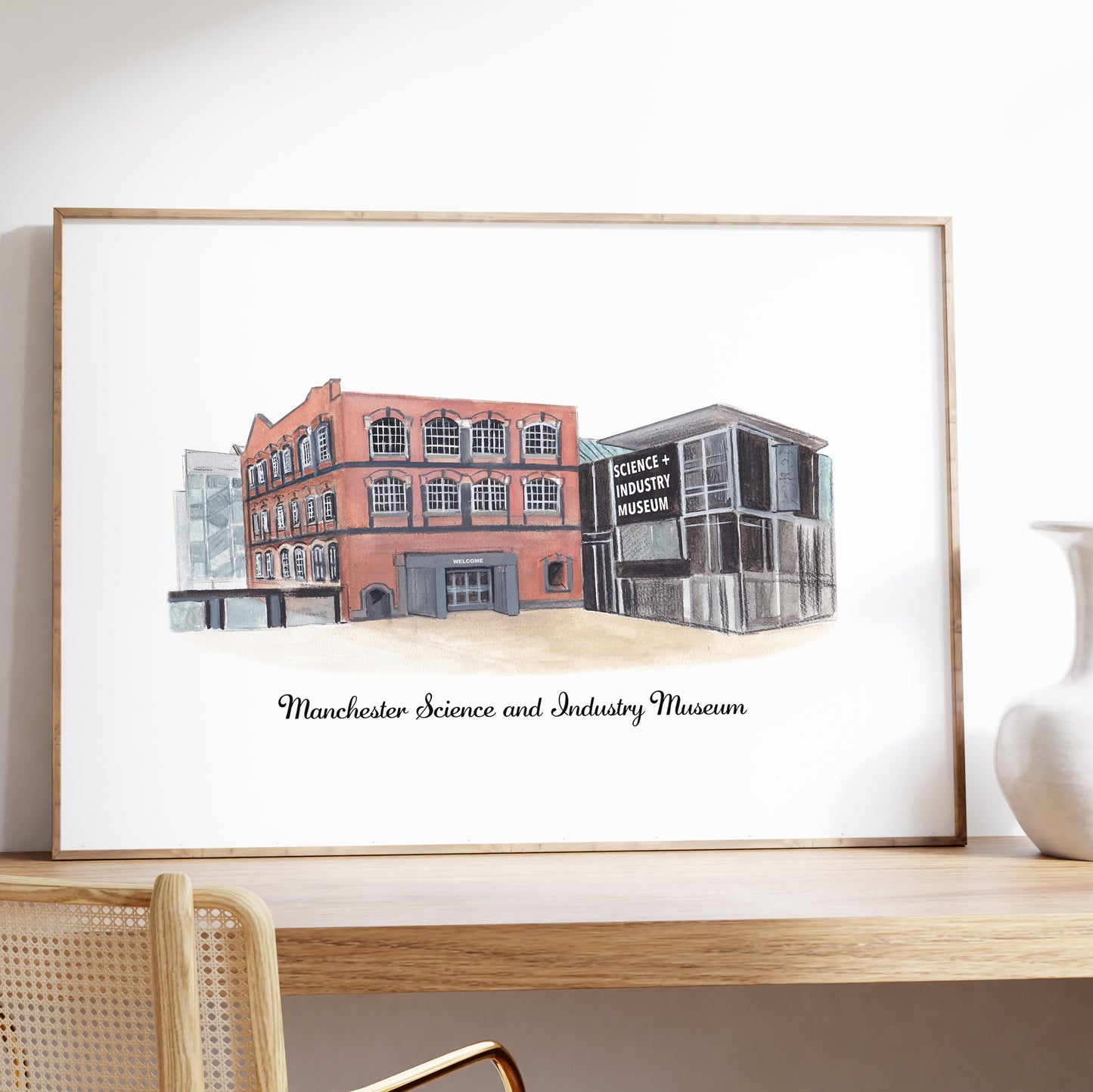 Manchester Science and Industry Museum - Art Print