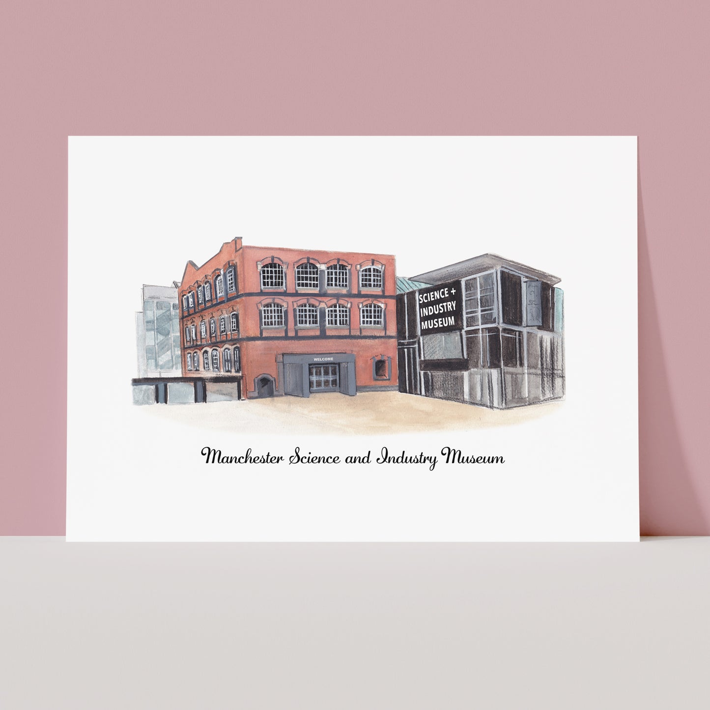 Manchester Science and Industry Museum - Art Print