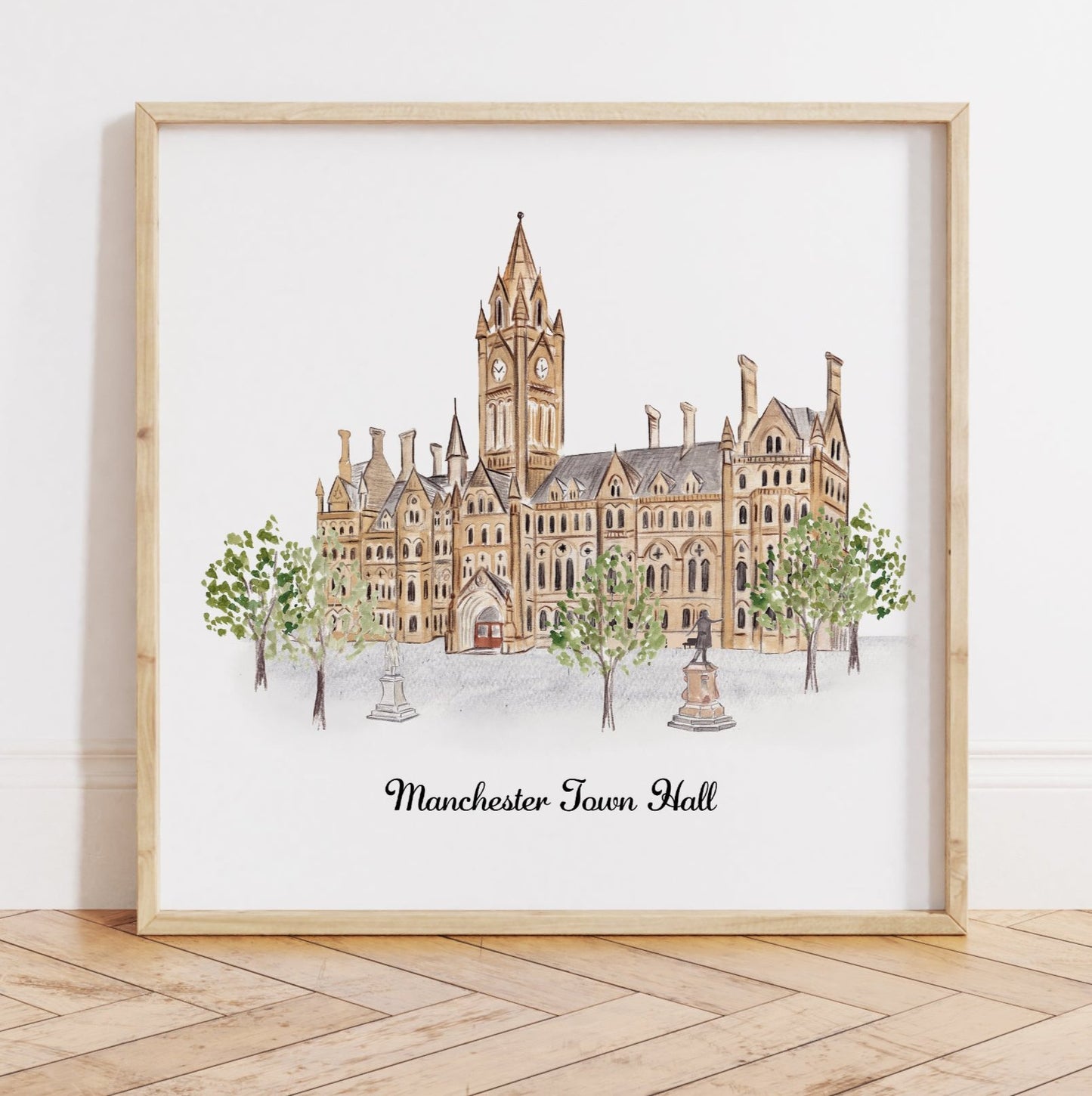 Manchester Town Hall - Art Print