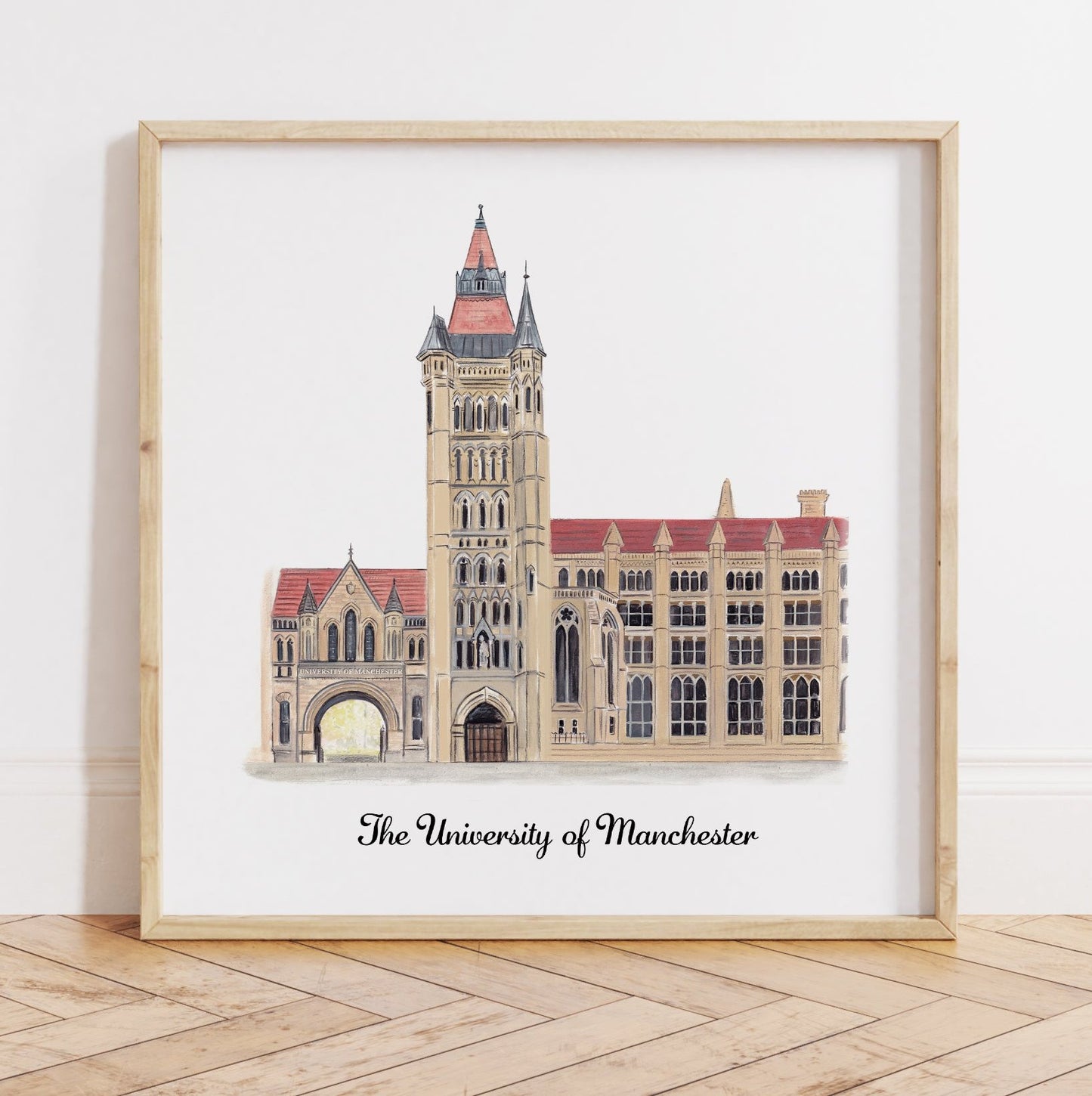 The University of Manchester - Art Print