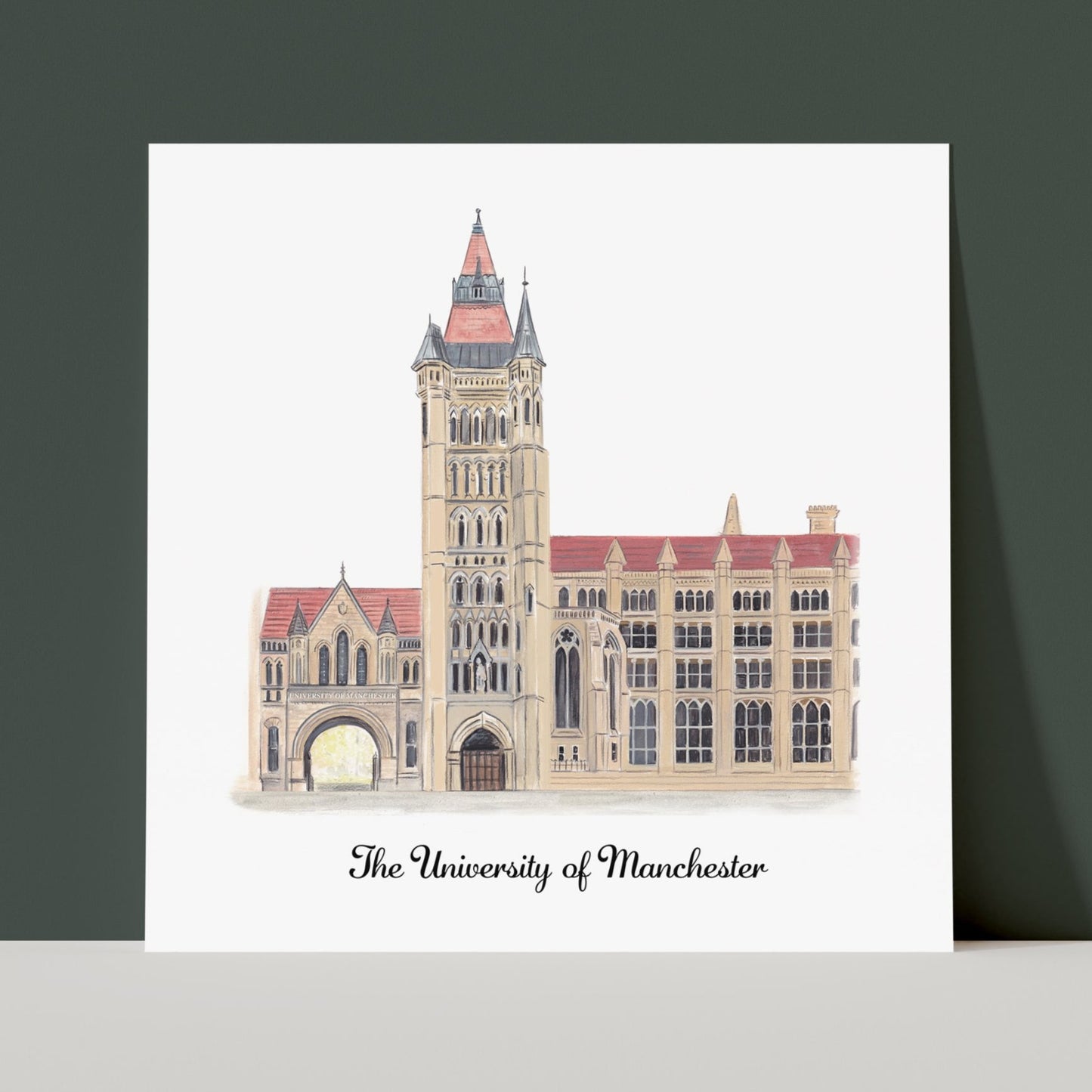 The University of Manchester - Art Print